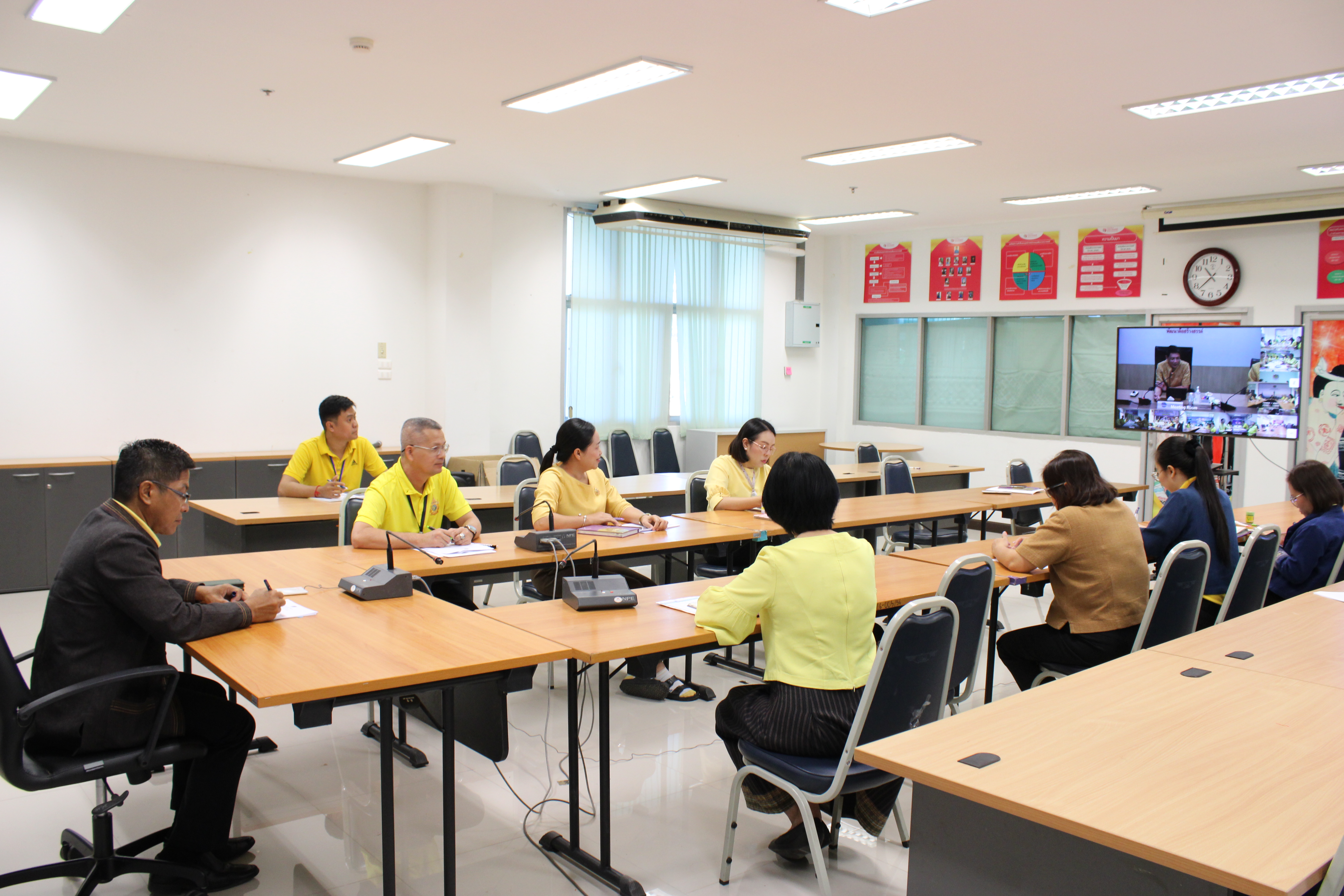 (#)สร้างสรรค์ชุมชน คนพช.น่าน(#) พช.น่าน ร่วมการประชุมกรมการพัฒนาชุมชน ครั้งที่ 10/2567 ผ่านระบบวิดีทัศน์ทางไกล (Video Conference)