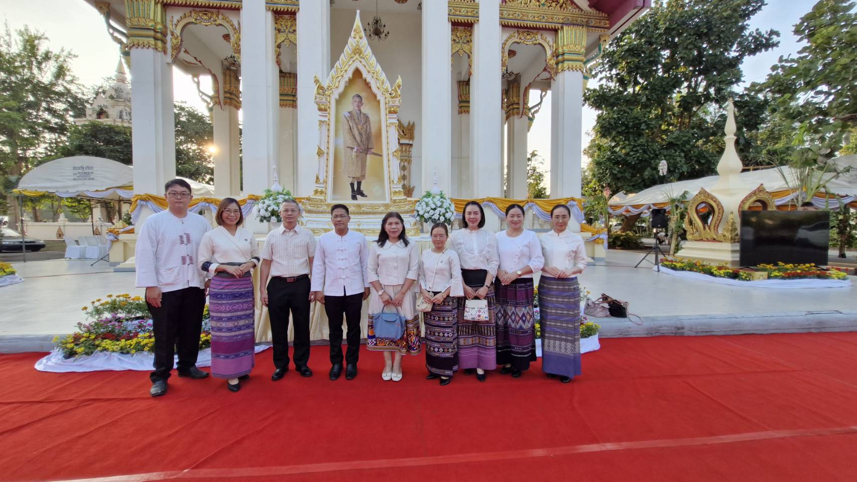 (#)สร้างสรรค์ชุมชน คนพช.น่าน(#) พช.น่าน ร่วมพิธีสมโภชผ้าพระกฐินพระราชทาน โดยกรมการพัฒนาชุมชน ณ วัดศรีสุทธาวาส พระอารามหลวง อ.เมือง จ.เลย