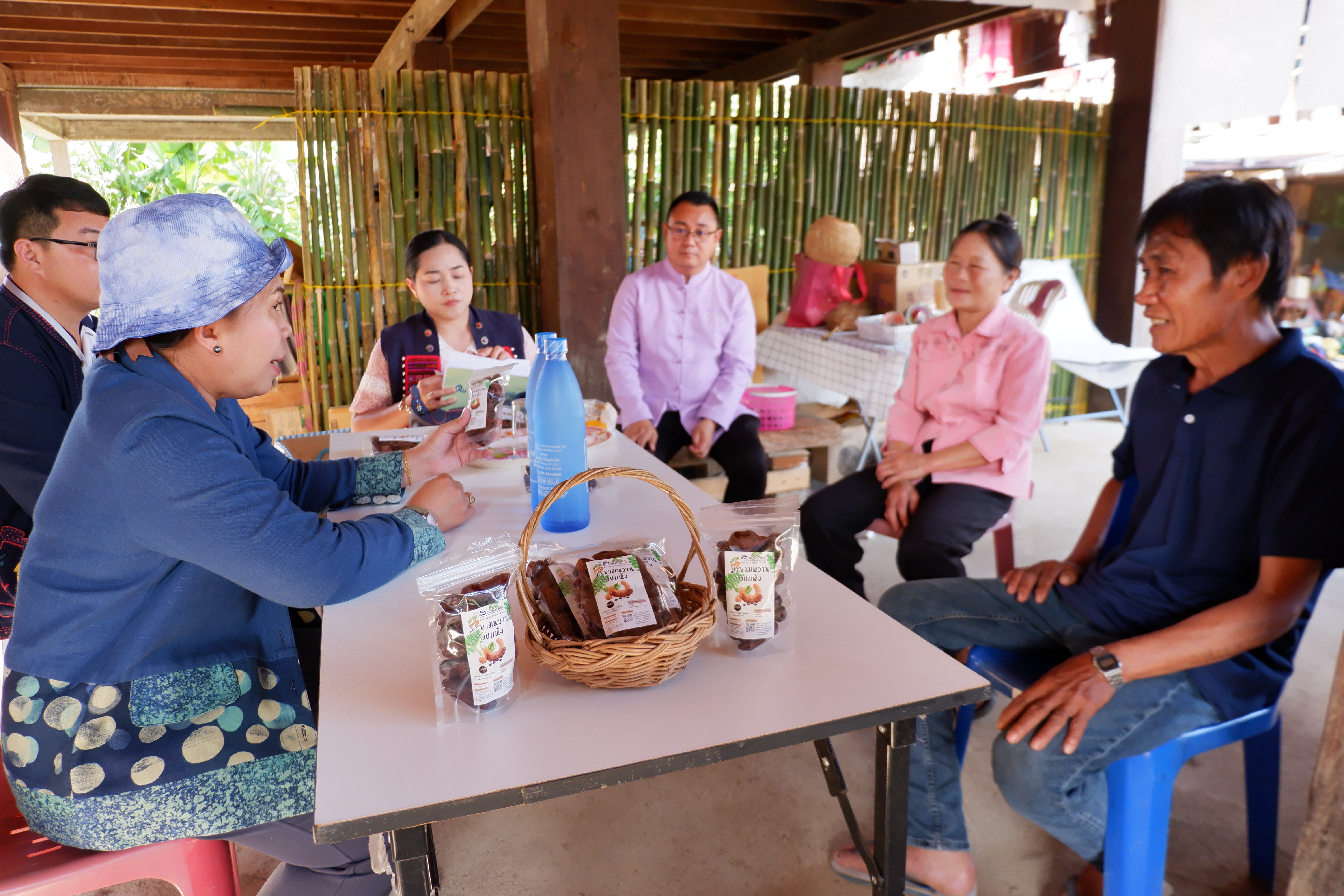 (#)สร้างสรรค์ชุมชน คนพช.น่าน(#) พช.น่าน สำรวจและเตรียมความพร้อมการดำเนินงานโครงการพัฒนาผลิตภัณฑ์ OTOP กลุ่มปรับตัวสู่การพัฒนา (Quadrant D) ปี 2568