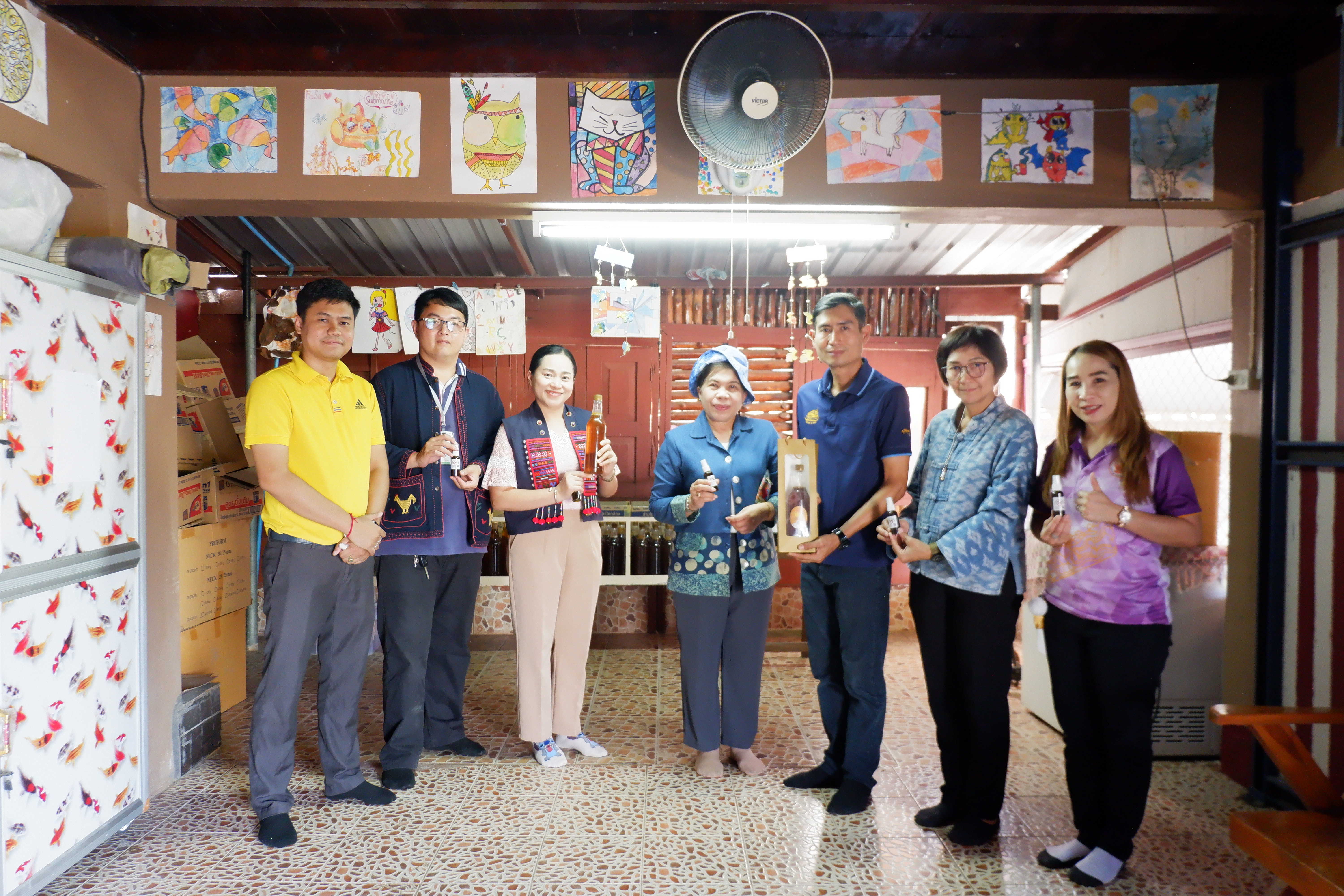 (#)สร้างสรรค์ชุมชน คนพช.น่าน(#) พช.น่าน สำรวจและเตรียมความพร้อมการดำเนินงานโครงการพัฒนาผลิตภัณฑ์ OTOP กลุ่มปรับตัวสู่การพัฒนา (Quadrant D) ปี 2568