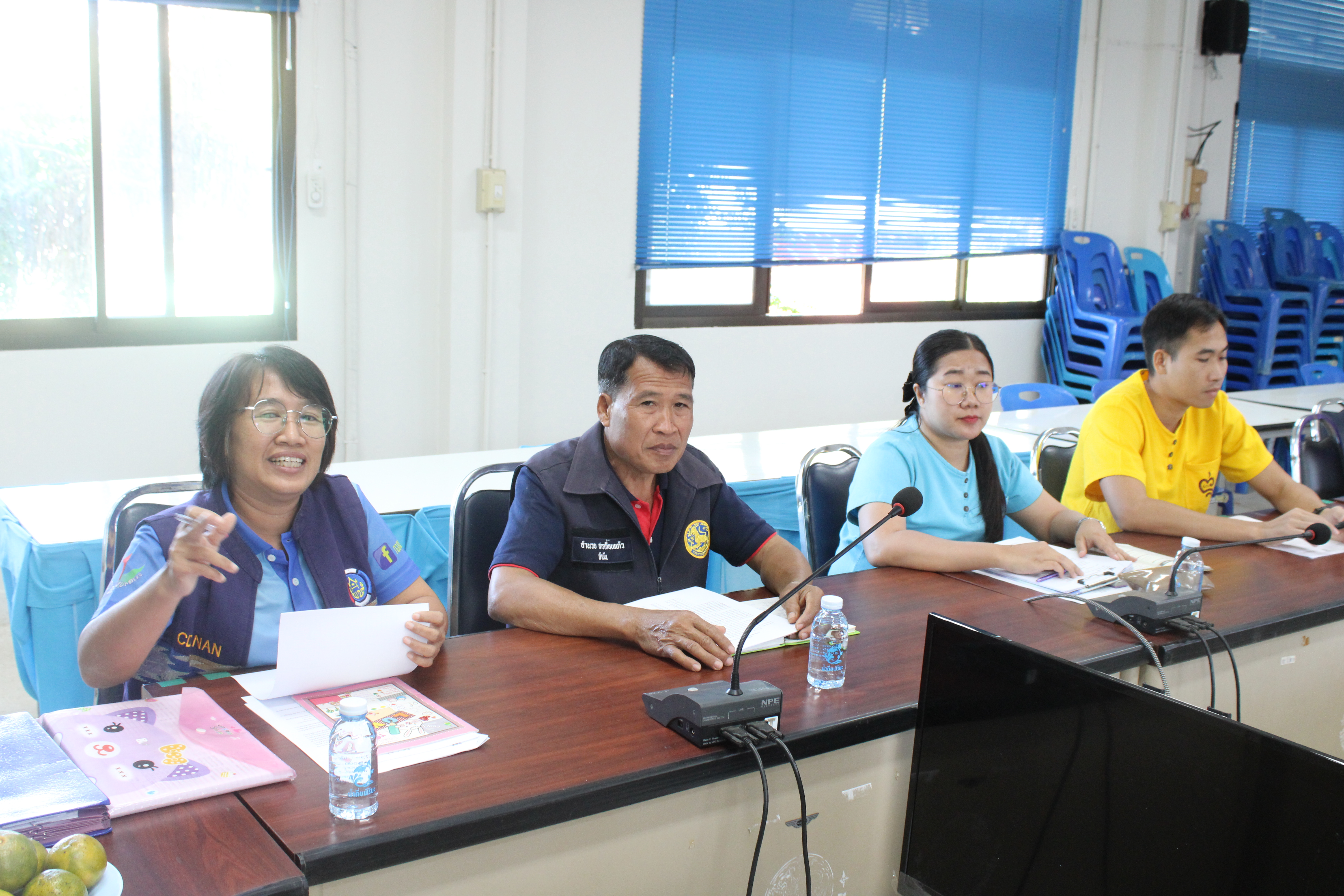 (#) สร้างสรรค์ชุมชน คนพช.น่าน(#) พช.น่าน ติดตามผลการดำเนินงานโครงการแก้ไขปัญหาความยากจน (กข.คจ.) อำเภอนาหมื่น