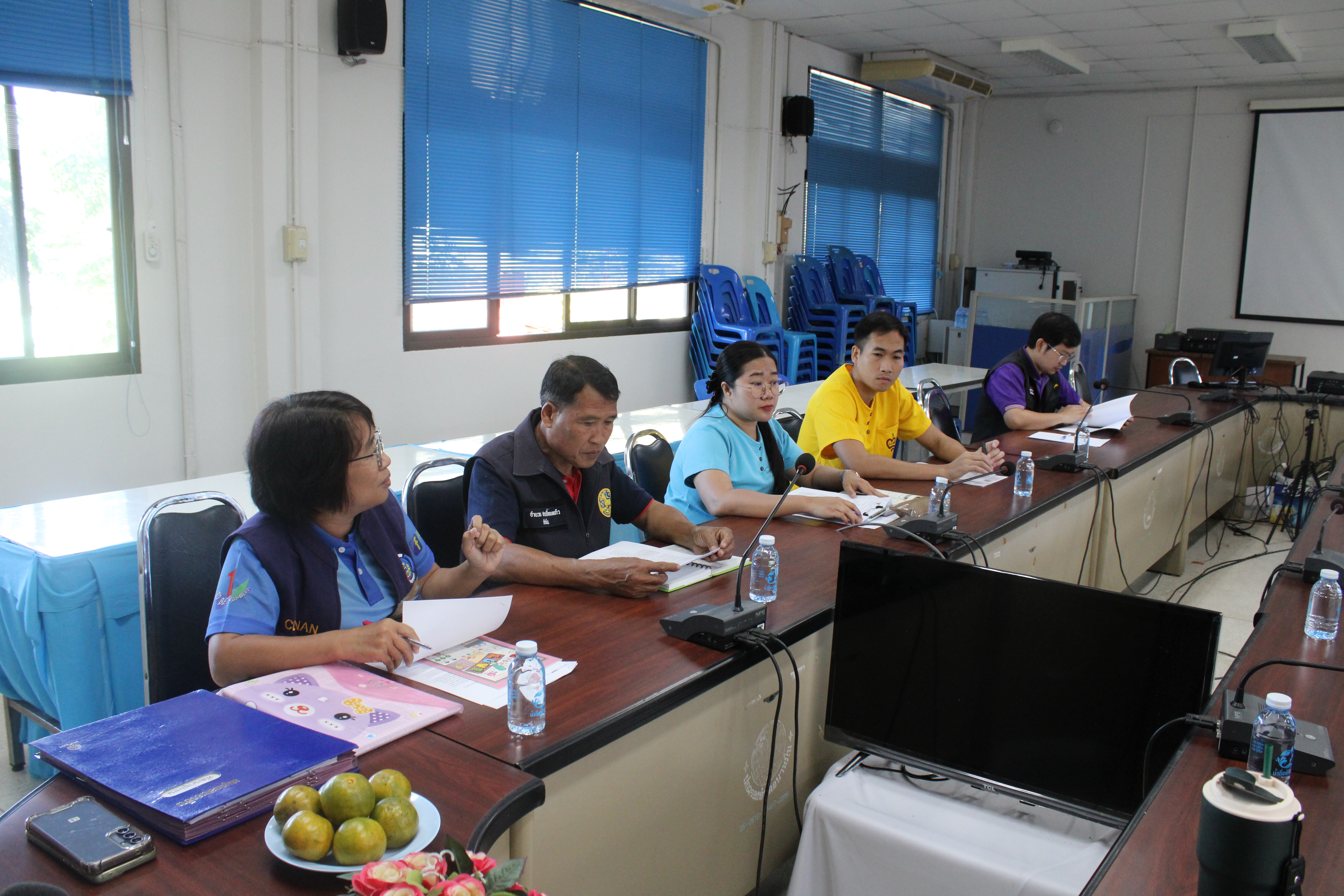 (#) สร้างสรรค์ชุมชน คนพช.น่าน(#) พช.น่าน ติดตามผลการดำเนินงานโครงการแก้ไขปัญหาความยากจน (กข.คจ.) อำเภอนาหมื่น