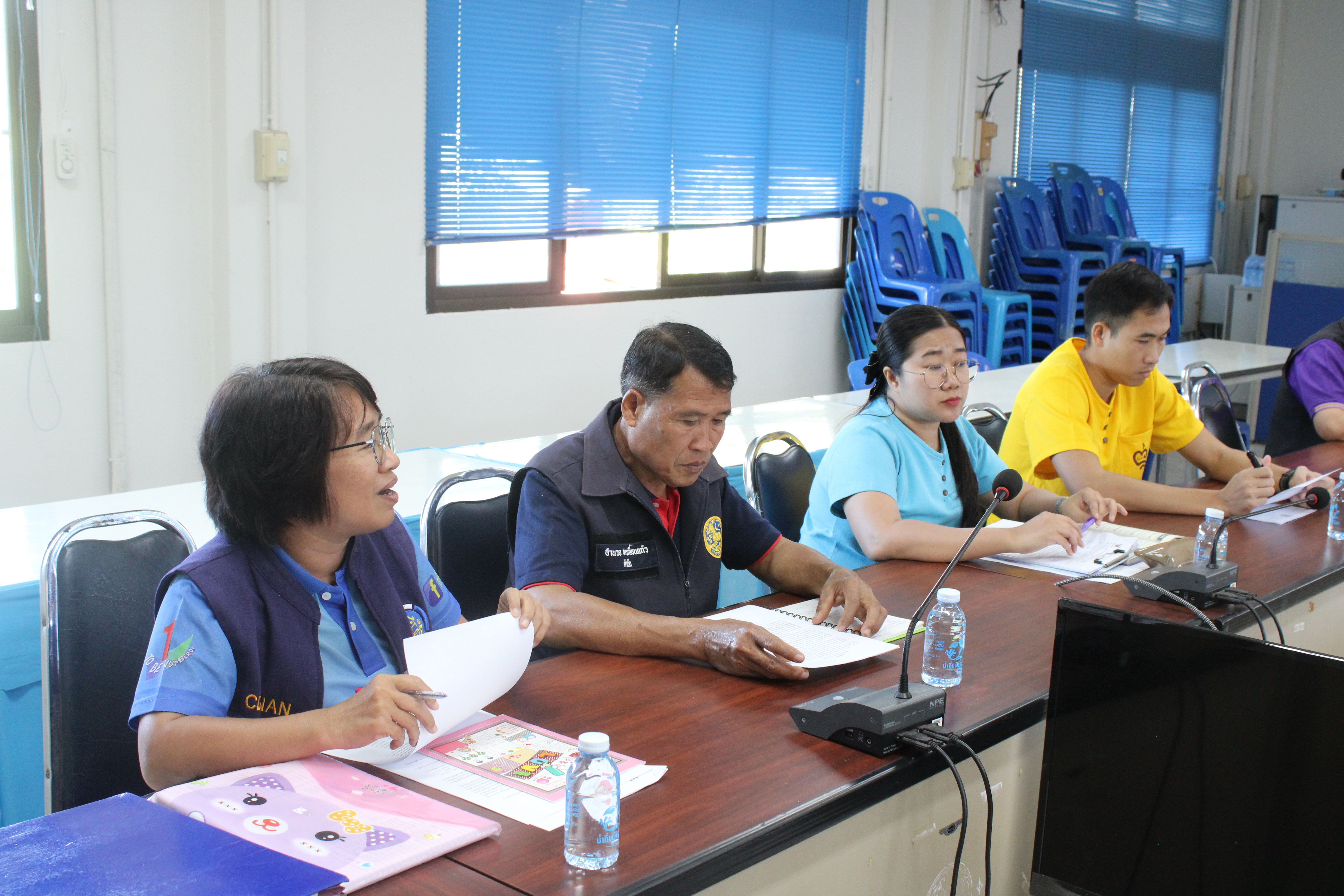 (#) สร้างสรรค์ชุมชน คนพช.น่าน(#) พช.น่าน ติดตามผลการดำเนินงานโครงการแก้ไขปัญหาความยากจน (กข.คจ.) อำเภอนาหมื่น