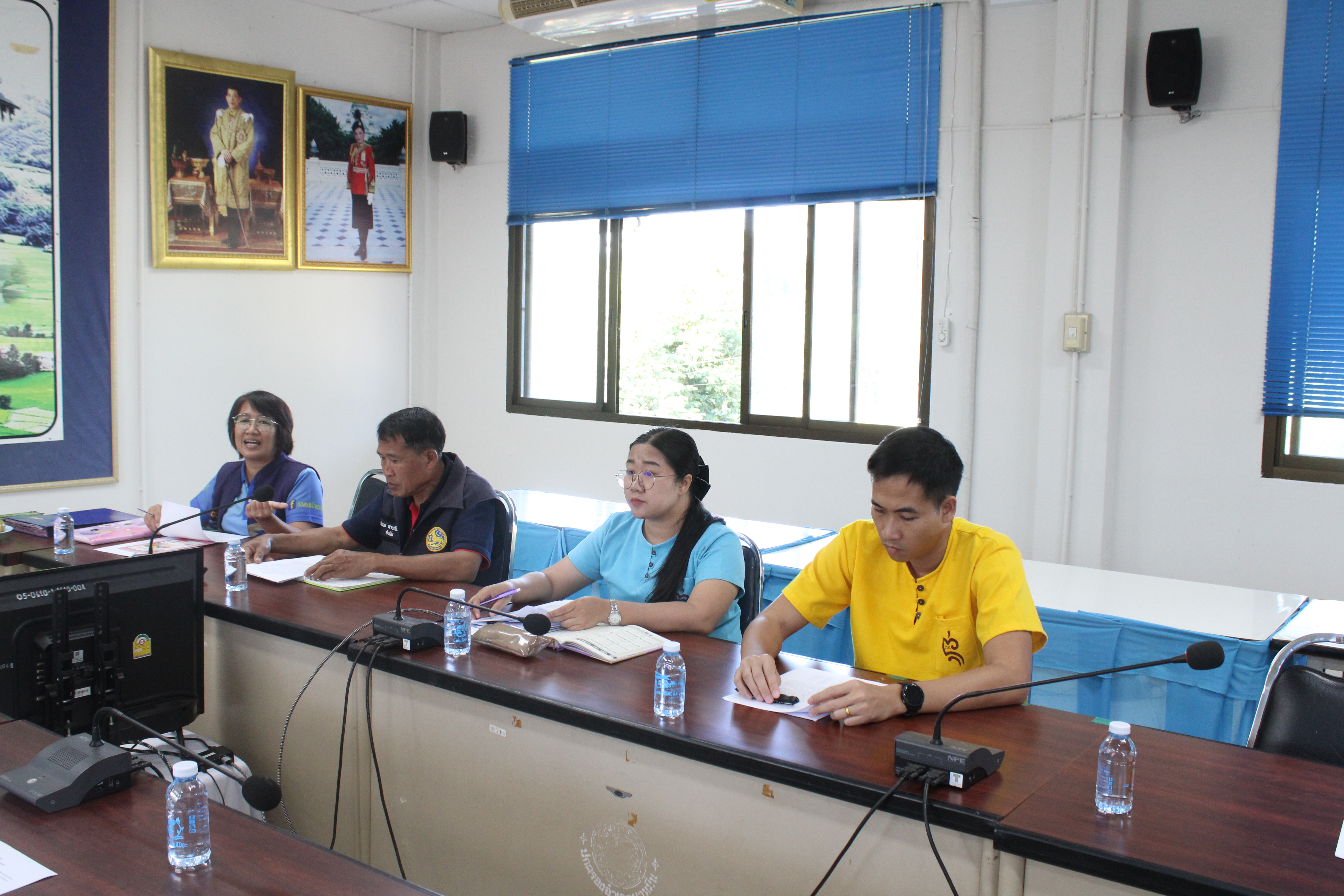 (#) สร้างสรรค์ชุมชน คนพช.น่าน(#) พช.น่าน ติดตามผลการดำเนินงานโครงการแก้ไขปัญหาความยากจน (กข.คจ.) อำเภอนาหมื่น