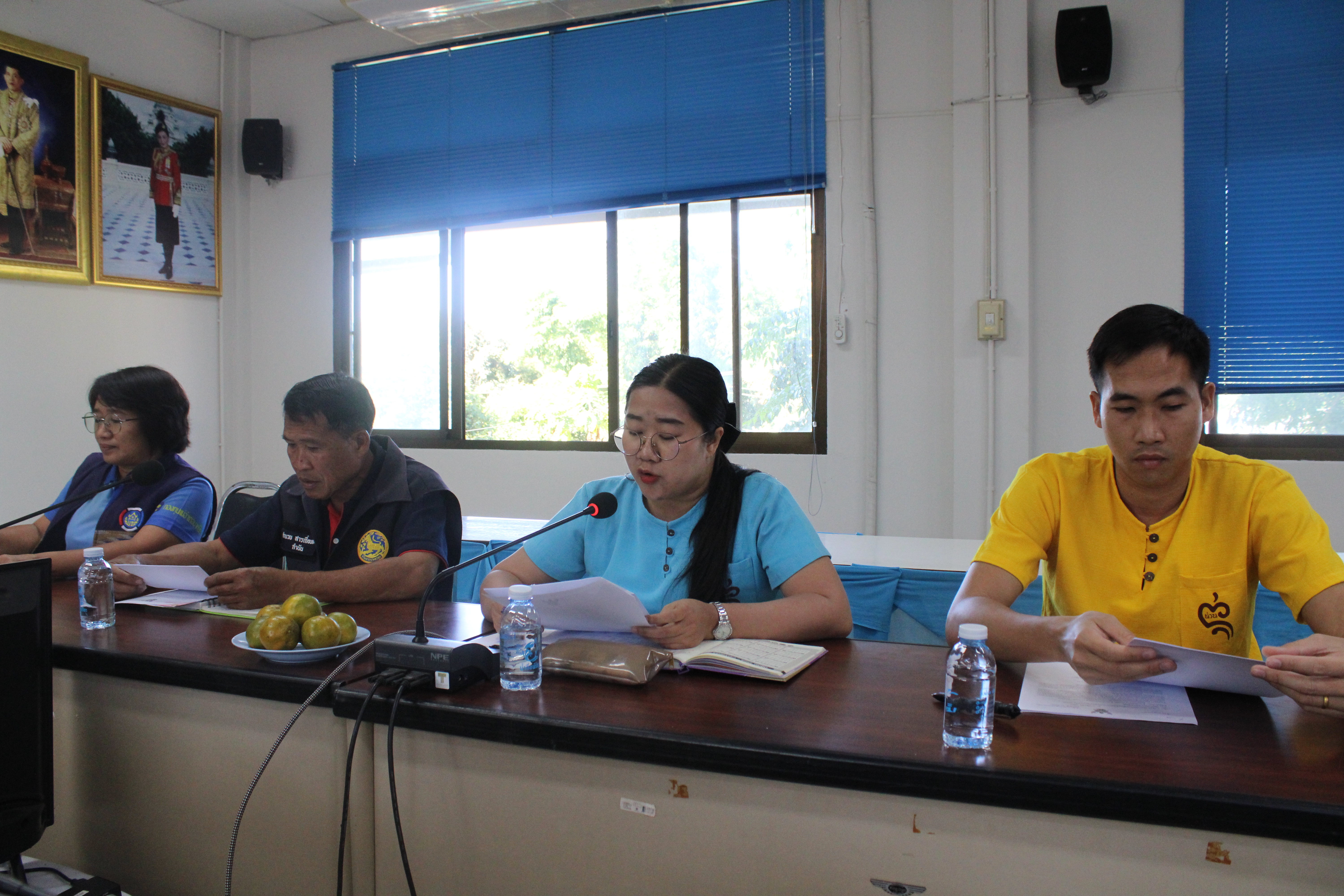 (#) สร้างสรรค์ชุมชน คนพช.น่าน(#) พช.น่าน ติดตามผลการดำเนินงานโครงการแก้ไขปัญหาความยากจน (กข.คจ.) อำเภอนาหมื่น