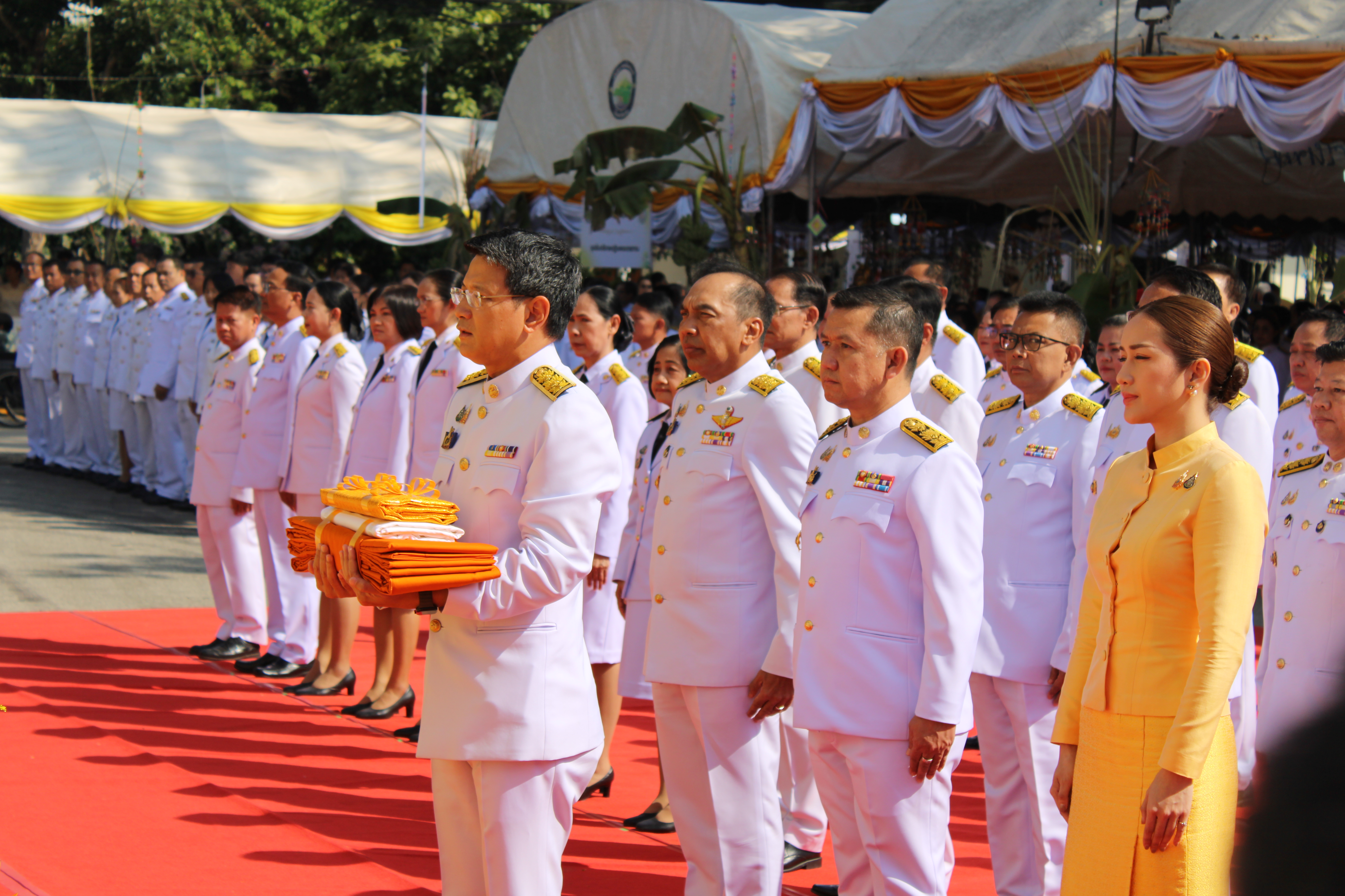 (#)สร้างสรรค์ชุมชน คนพช.น่าน(#)พช.น่าน ร่วมพิธี ถวายผ้าพระกฐินพระราชทานโดยกรมการพัฒนาชุมชน ณ วัดศรีสุทธาวาส (พระอารามหลวง) ตำบลกุดป่อง อำเภอเมืองเลย จังหวัดเลย