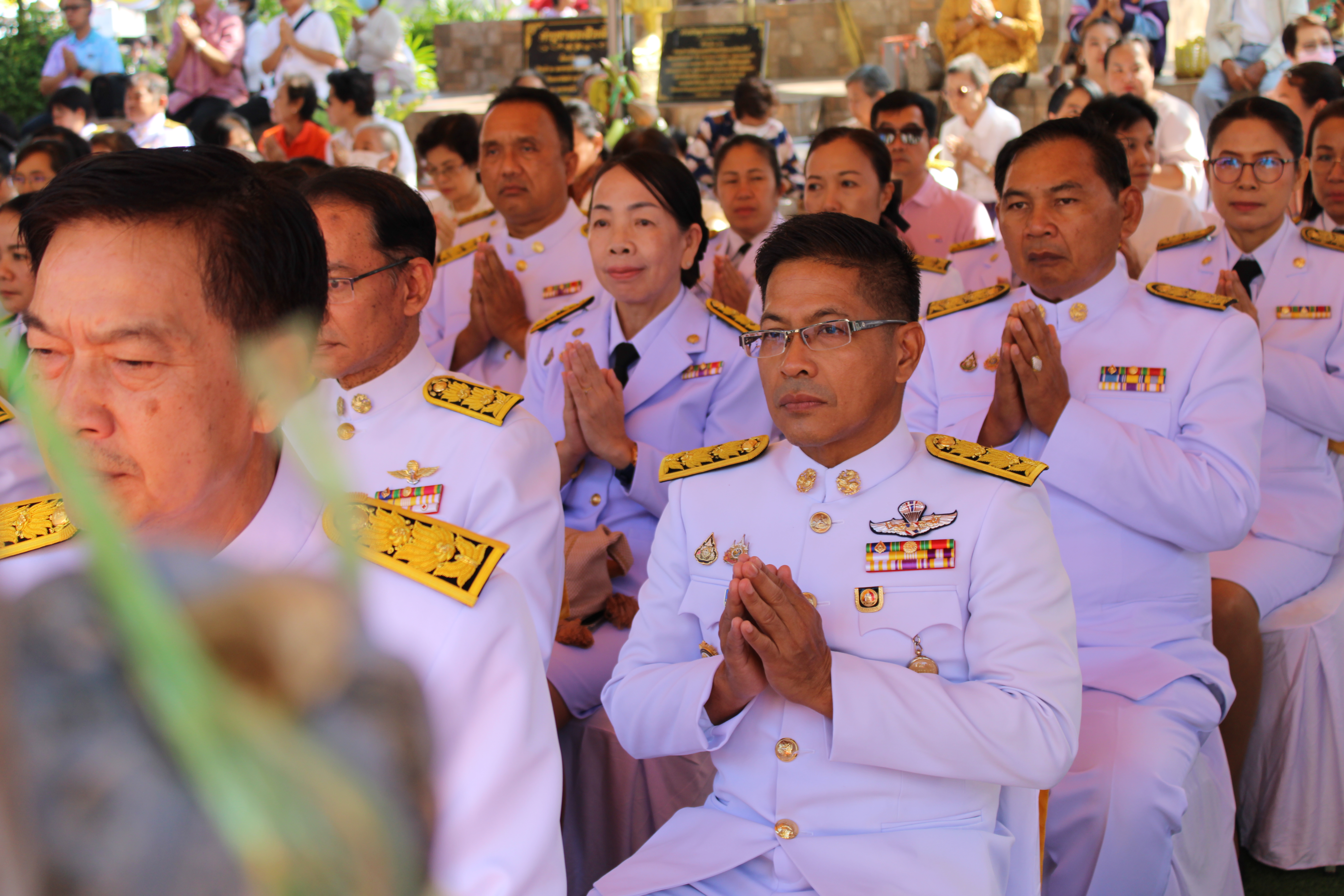 (#)สร้างสรรค์ชุมชน คนพช.น่าน(#)พช.น่าน ร่วมพิธี ถวายผ้าพระกฐินพระราชทานโดยกรมการพัฒนาชุมชน ณ วัดศรีสุทธาวาส (พระอารามหลวง) ตำบลกุดป่อง อำเภอเมืองเลย จังหวัดเลย