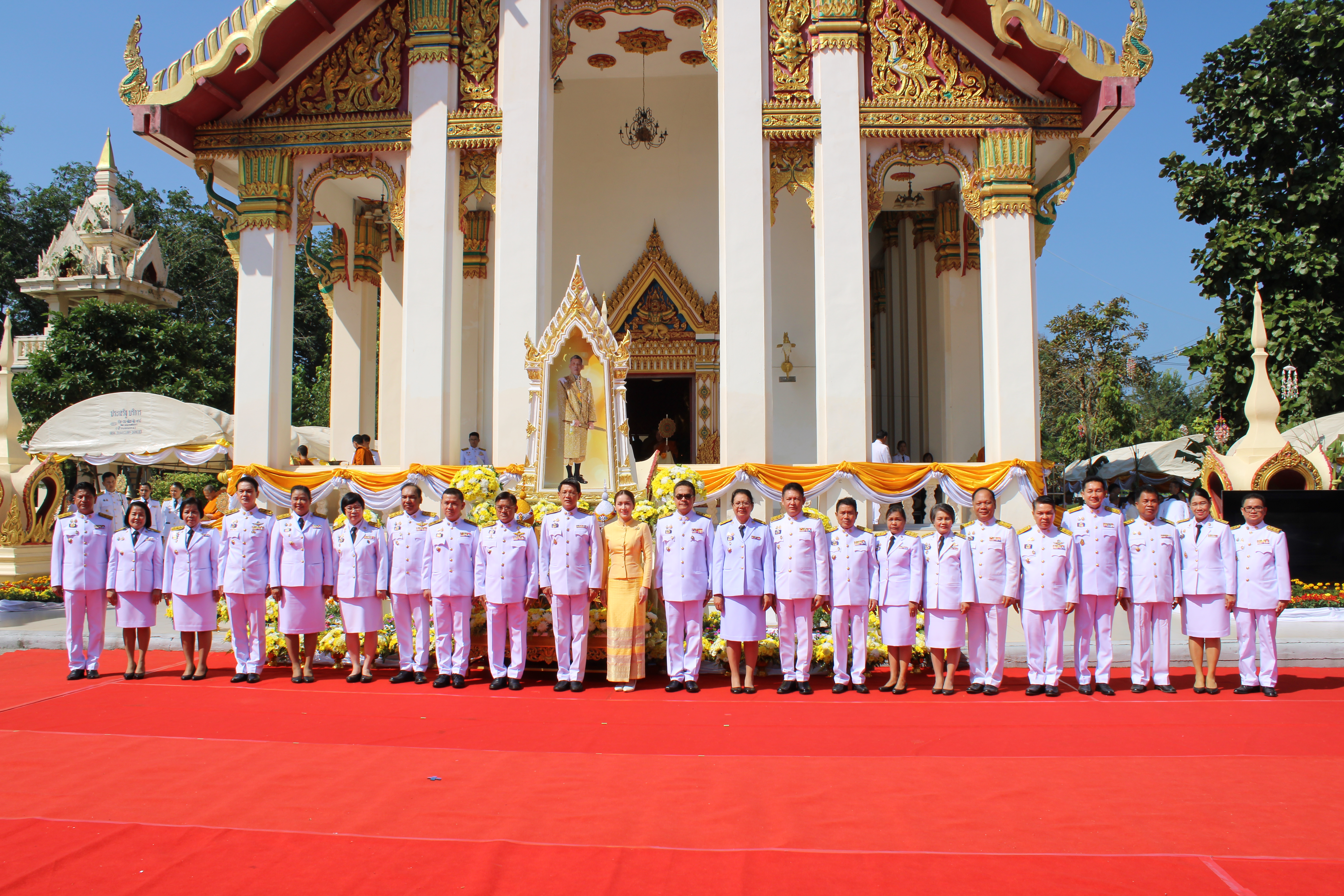 (#)สร้างสรรค์ชุมชน คนพช.น่าน(#)พช.น่าน ร่วมพิธี ถวายผ้าพระกฐินพระราชทานโดยกรมการพัฒนาชุมชน ณ วัดศรีสุทธาวาส (พระอารามหลวง) ตำบลกุดป่อง อำเภอเมืองเลย จังหวัดเลย