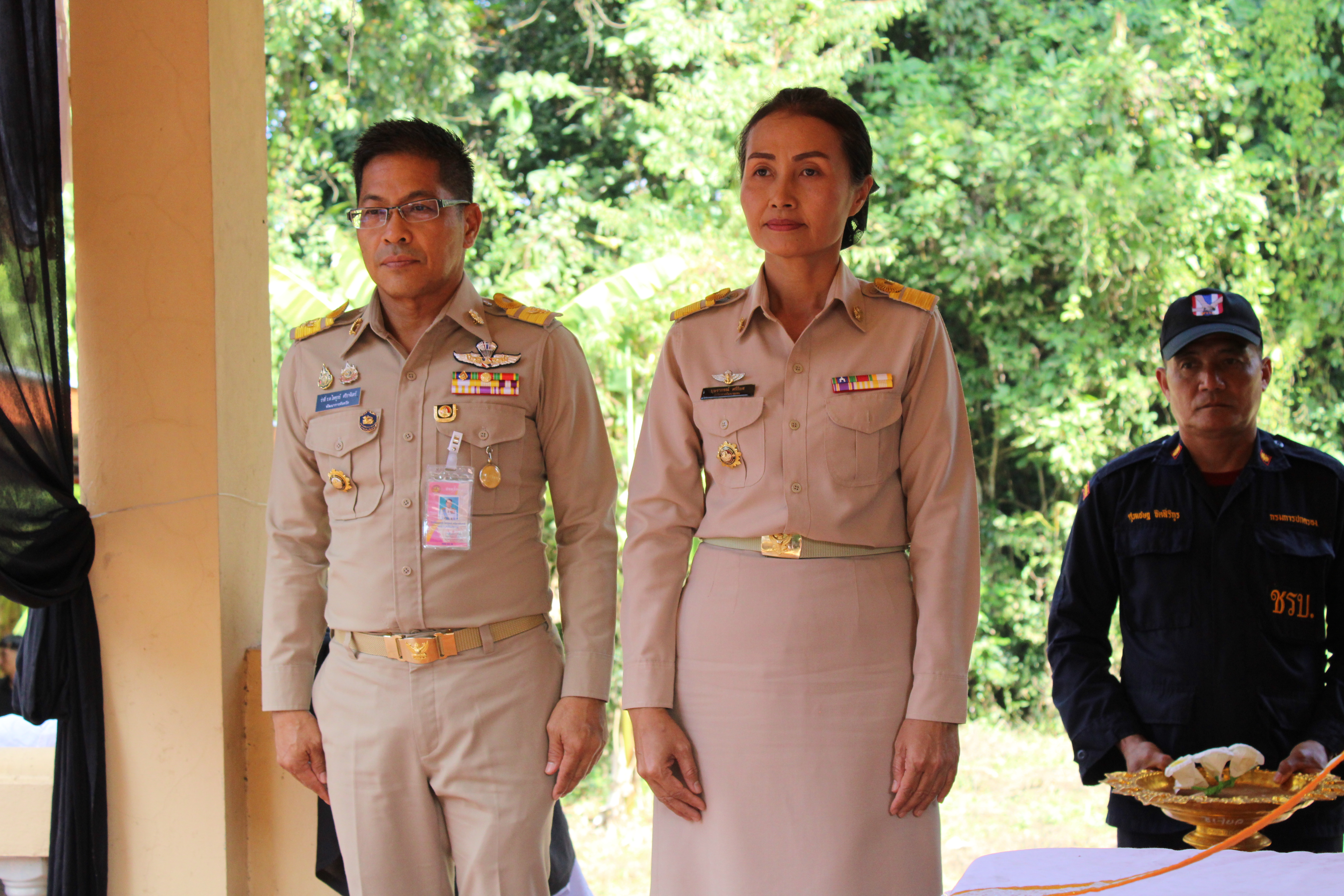 (#) สร้างสรรค์ชุมชน คนพช.น่าน(#) พช.น่าน ร่วมพิธีฌาปนกิจศพบิดาของเจ้าหน้าที่พัฒนาชุมชน