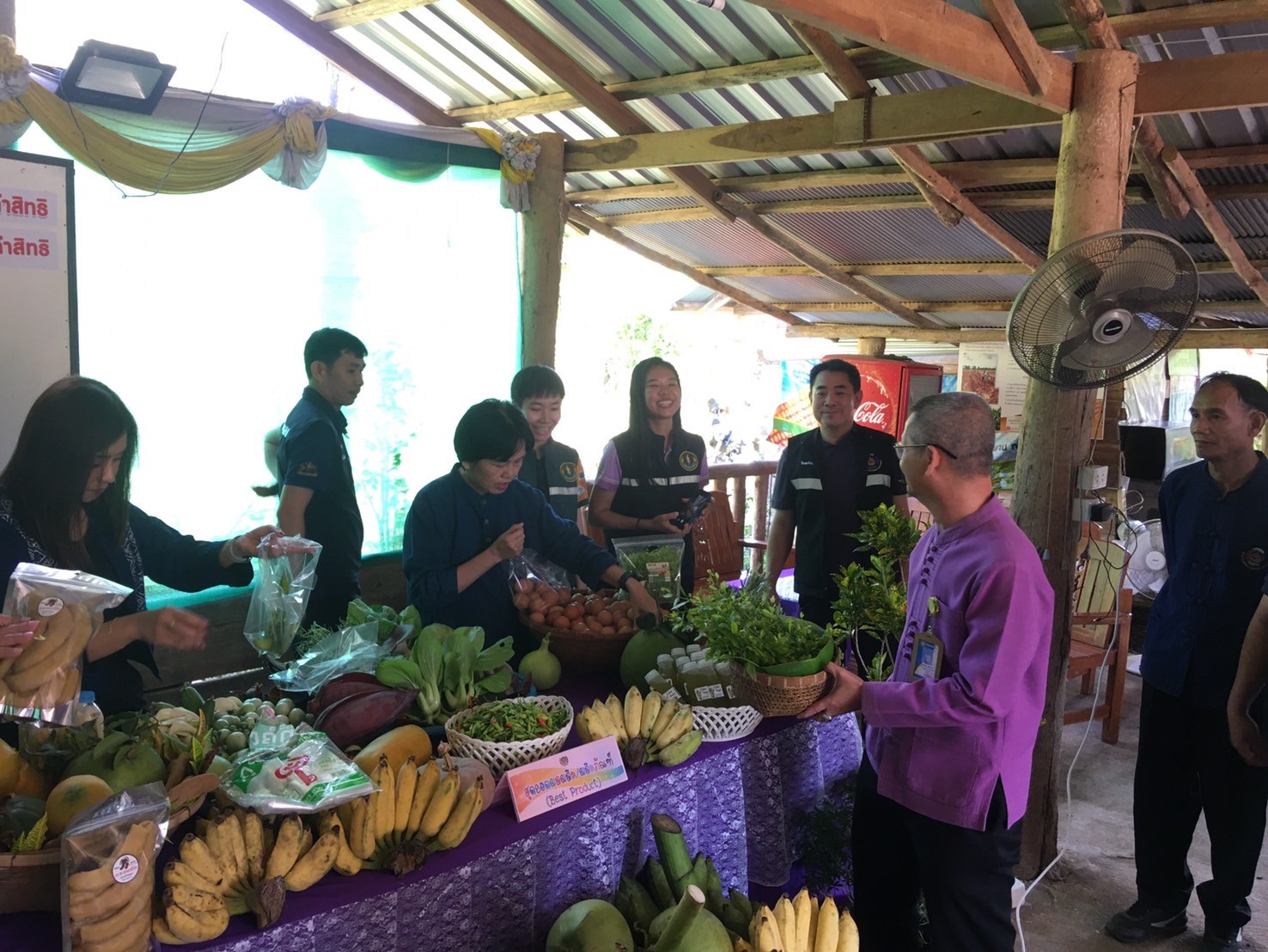 (#)สร้างสรรค์ชุมชน คนพช.น่าน(#) พช.น่าน คัดเลือกศูนย์เรียนรู้ โคก หนอง นา ต้นแบบ (Best Place)  และสุดยอดผลผลิต/ผลิตภัณฑ์ (Best Product) ระดับจังหวัด