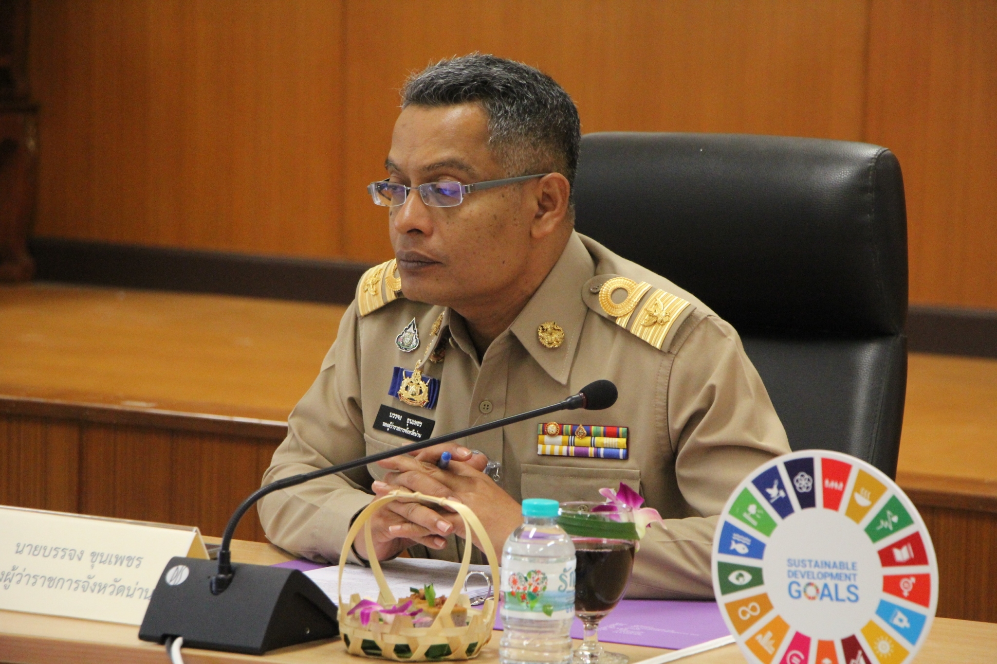 (#) สร้างสรรค์ชุมชน คนพช.น่าน(#) พช.น่าน ร่วมประชุมคณะกรมการจังหวัด และหัวหน้าส่วนราชการจังหวัดน่าน เดือนพฤศจิกายน 2567 เพื่อขับเคลื่อนการพัฒนาจังหวัดน่าน