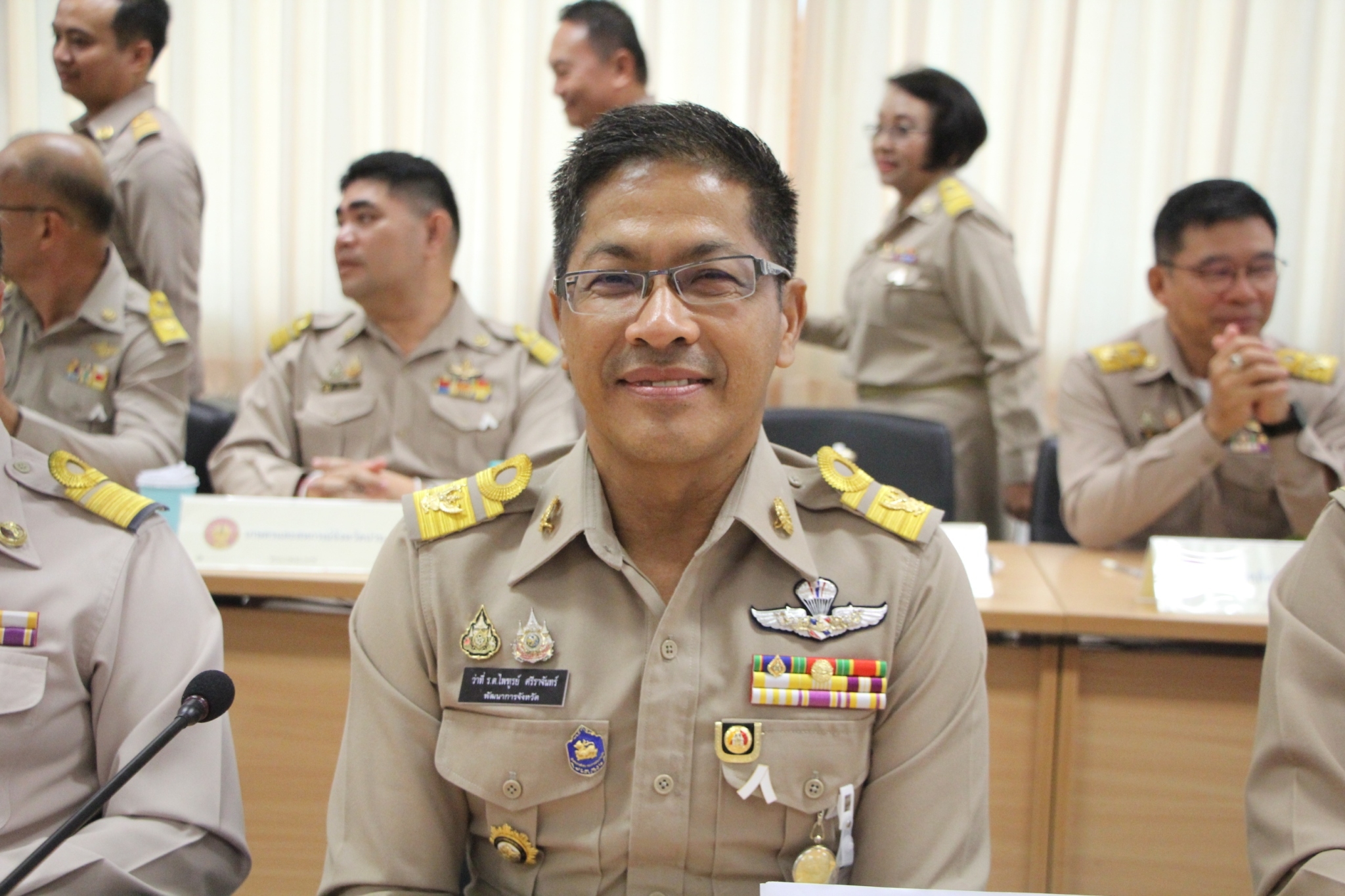 (#) สร้างสรรค์ชุมชน คนพช.น่าน(#) พช.น่าน ร่วมประชุมคณะกรมการจังหวัด และหัวหน้าส่วนราชการจังหวัดน่าน เดือนพฤศจิกายน 2567 เพื่อขับเคลื่อนการพัฒนาจังหวัดน่าน