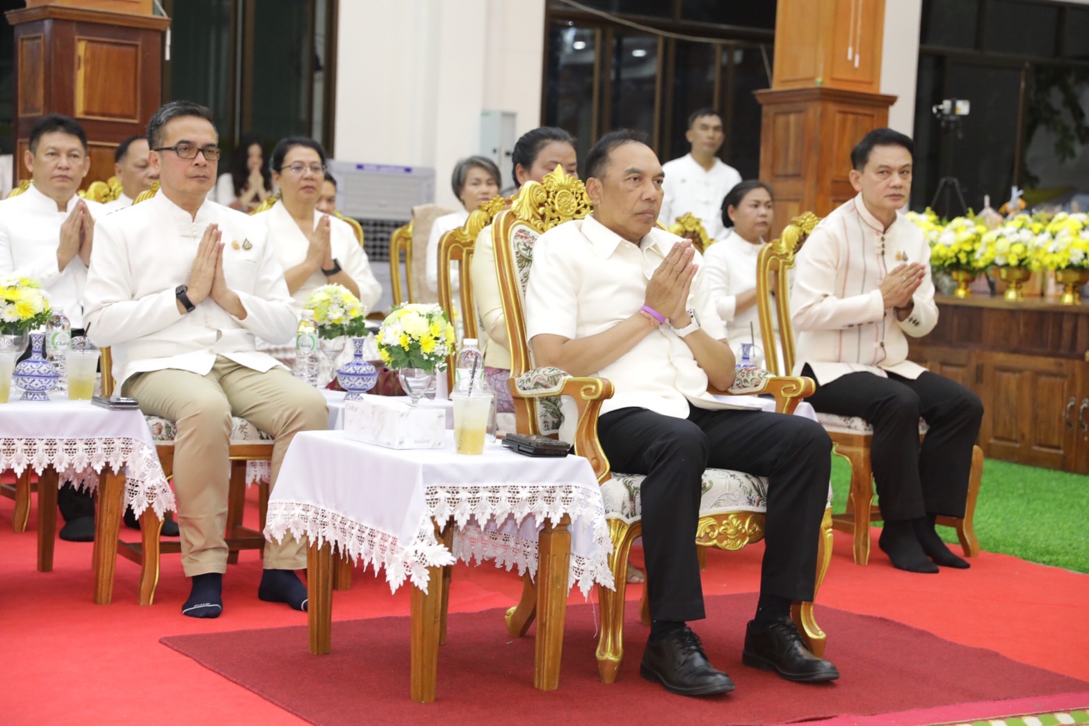 (#)สร้างสรรค์ชุมชน คนพช.น่าน(#) พช.น่าน ร่วมพิธีสมโภชผ้าพระกฐินพระราชทาน โดยกรมการพัฒนาชุมชน ณ วัดศรีสุทธาวาส พระอารามหลวง อ.เมือง จ.เลย