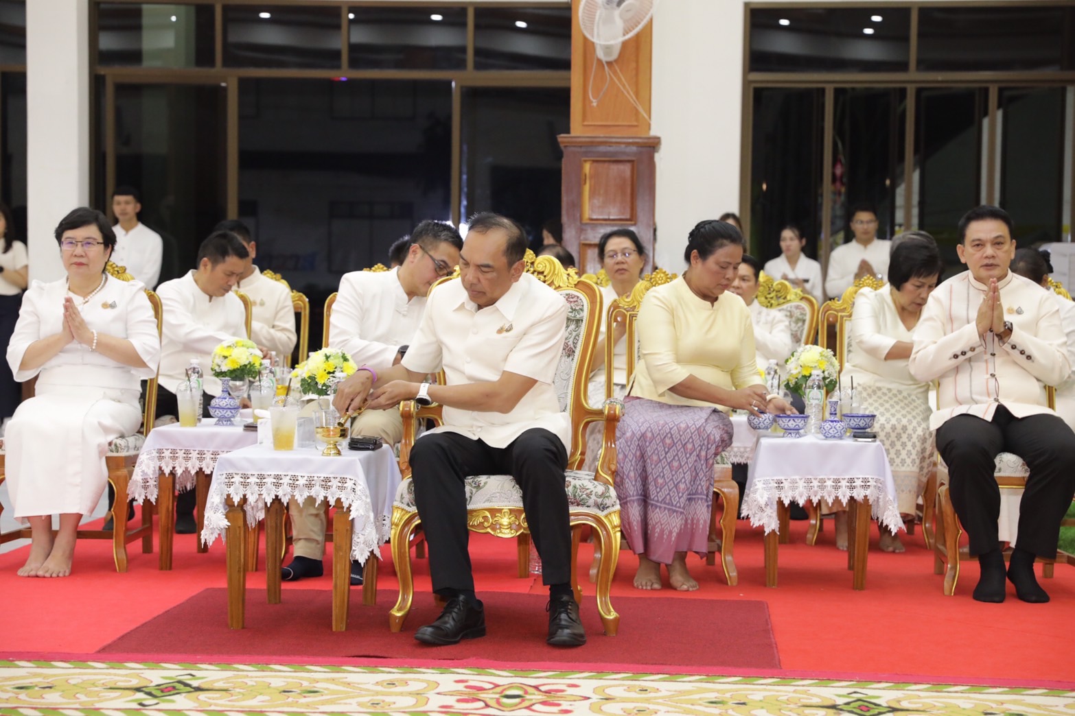 (#)สร้างสรรค์ชุมชน คนพช.น่าน(#) พช.น่าน ร่วมพิธีสมโภชผ้าพระกฐินพระราชทาน โดยกรมการพัฒนาชุมชน ณ วัดศรีสุทธาวาส พระอารามหลวง อ.เมือง จ.เลย