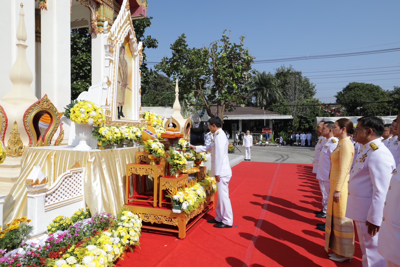 (#)สร้างสรรค์ชุมชน คนพช.น่าน(#)พช.น่าน ร่วมพิธี ถวายผ้าพระกฐินพระราชทานโดยกรมการพัฒนาชุมชน ณ วัดศรีสุทธาวาส (พระอารามหลวง) ตำบลกุดป่อง อำเภอเมืองเลย จังหวัดเลย