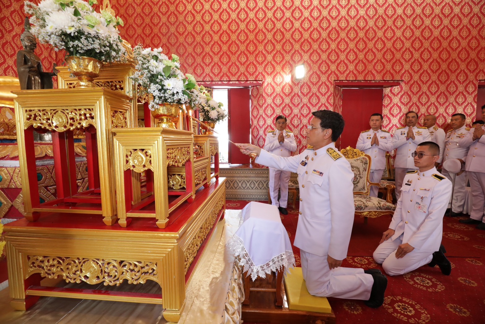 (#)สร้างสรรค์ชุมชน คนพช.น่าน(#)พช.น่าน ร่วมพิธี ถวายผ้าพระกฐินพระราชทานโดยกรมการพัฒนาชุมชน ณ วัดศรีสุทธาวาส (พระอารามหลวง) ตำบลกุดป่อง อำเภอเมืองเลย จังหวัดเลย