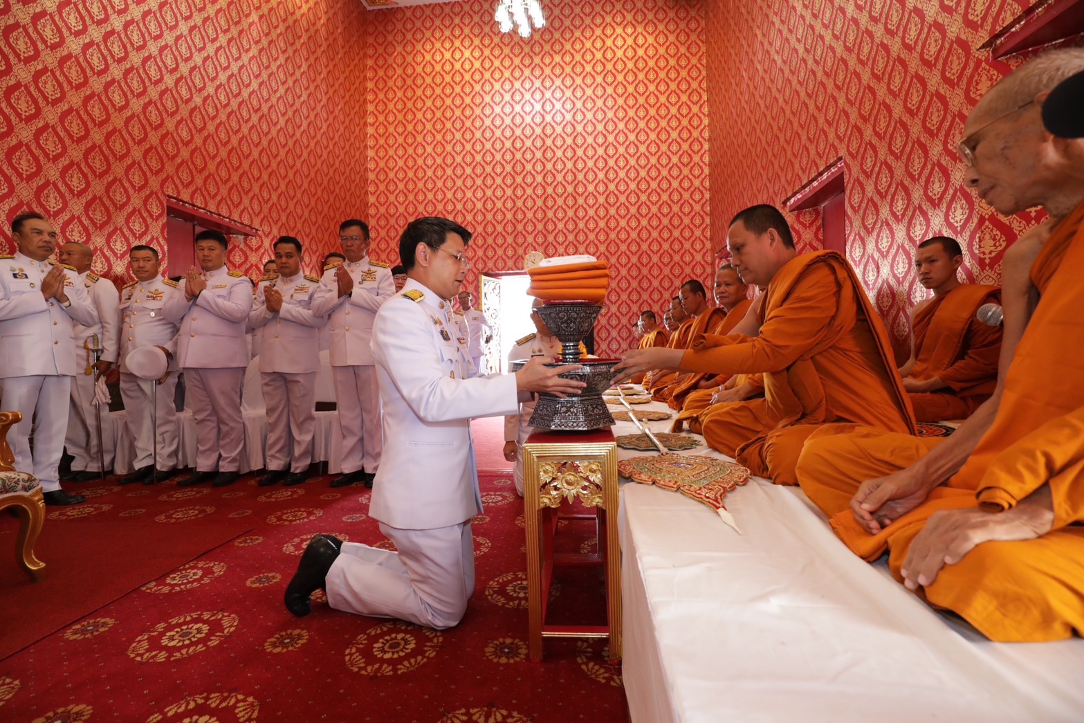 (#)สร้างสรรค์ชุมชน คนพช.น่าน(#)พช.น่าน ร่วมพิธี ถวายผ้าพระกฐินพระราชทานโดยกรมการพัฒนาชุมชน ณ วัดศรีสุทธาวาส (พระอารามหลวง) ตำบลกุดป่อง อำเภอเมืองเลย จังหวัดเลย