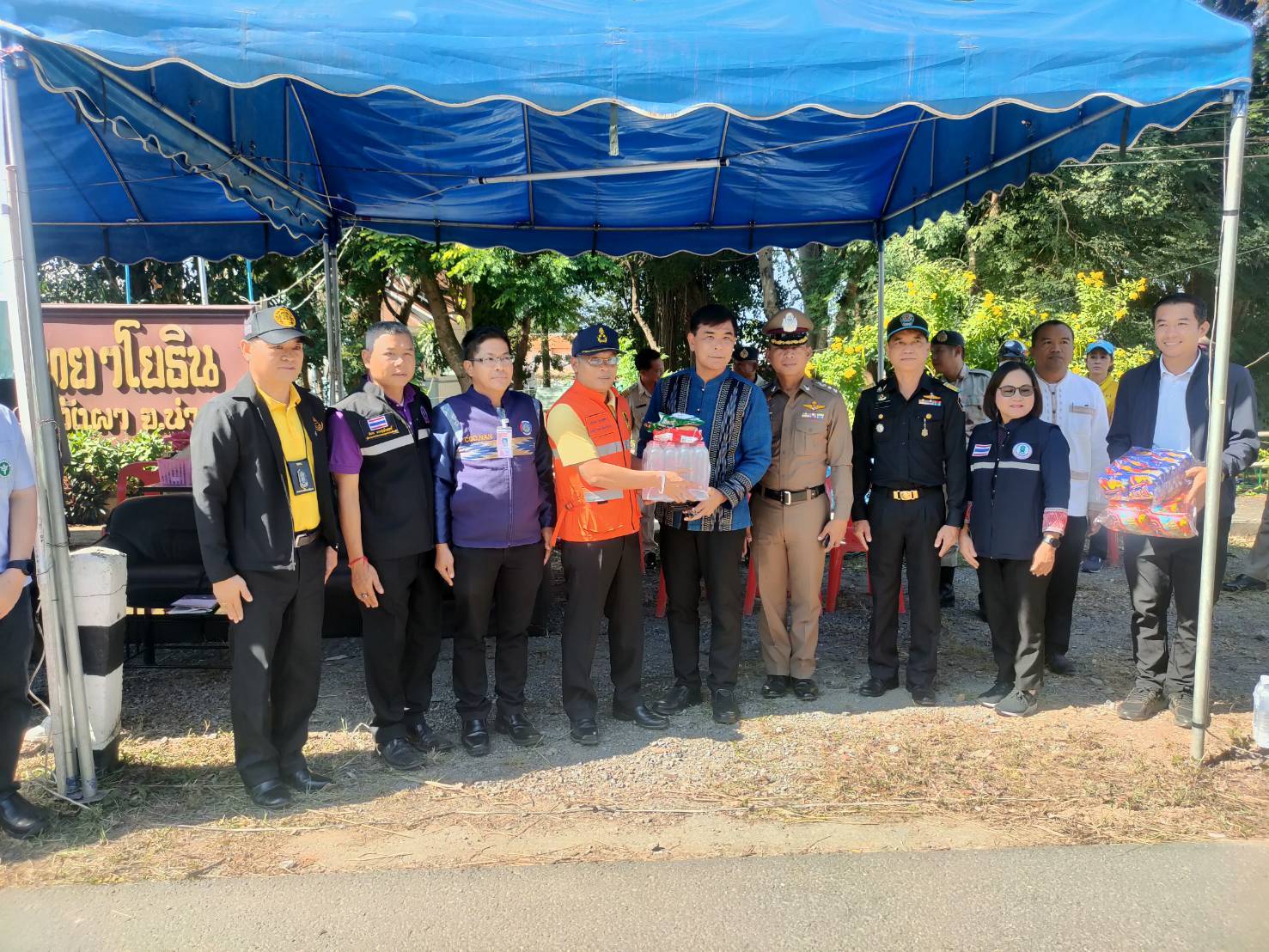 #น่านไม่เนิบ #NAN3FAST จังหวัดน่านเข้มข้นตรวจเยี่ยมด่านช่วงเทศกาลปีใหม่ 2568 มุ่งป้องกันและลดอุบัติเหตุทางถนน