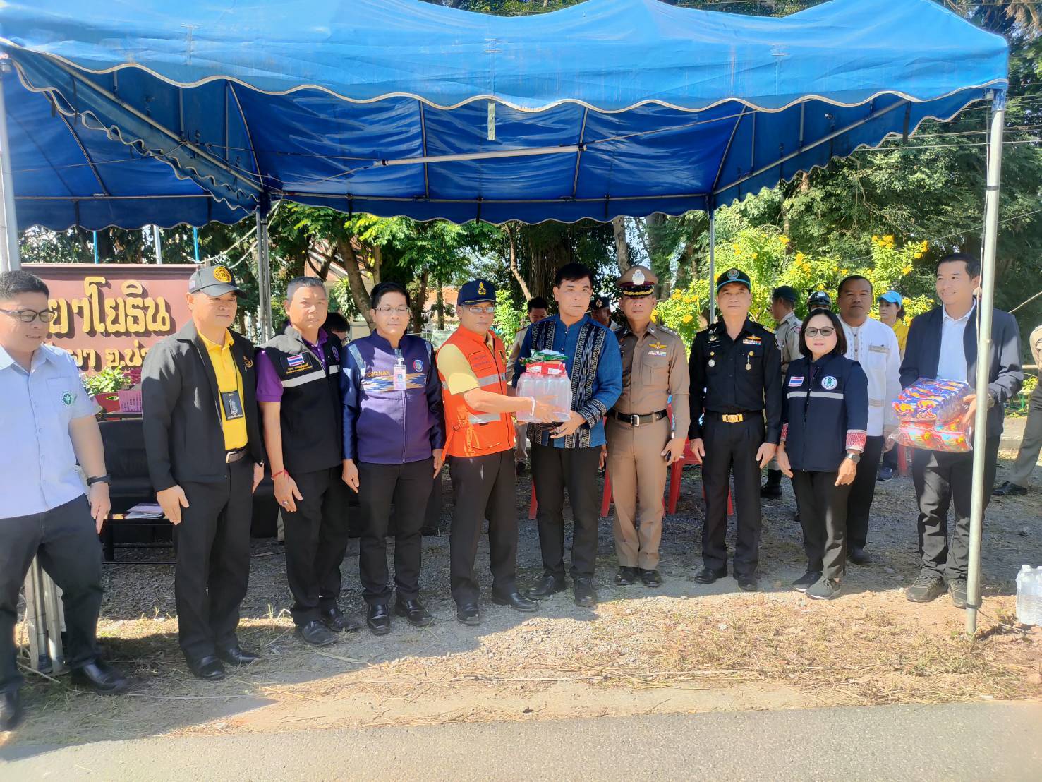 #น่านไม่เนิบ #NAN3FAST จังหวัดน่านเข้มข้นตรวจเยี่ยมด่านช่วงเทศกาลปีใหม่ 2568 มุ่งป้องกันและลดอุบัติเหตุทางถนน