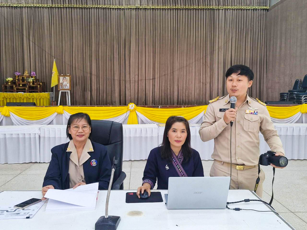 #น่านไม่เนิบ #NAN3FAST พช.น่าน ประชุมเชิงปฏิบัติการผู้จัดเก็บข้อมูล จปฐ. ประจำปี 2568 ด้วยเครื่องมืออิเล็กทรอนิกส์ อำเภอเมืองน่าน