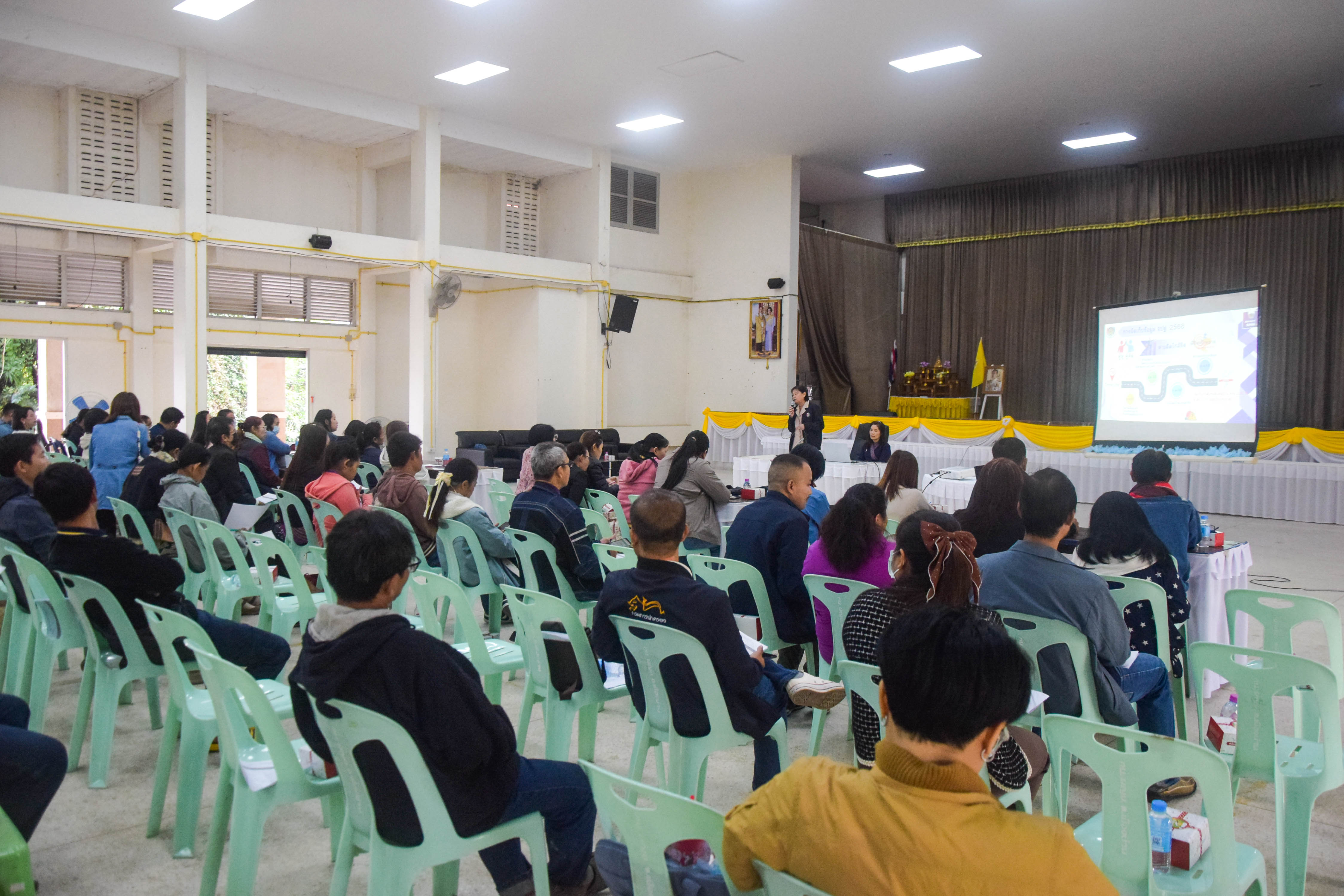 #น่านไม่เนิบ #NAN3FAST พช.น่าน ประชุมเชิงปฏิบัติการผู้จัดเก็บข้อมูล จปฐ. ประจำปี 2568 ด้วยเครื่องมืออิเล็กทรอนิกส์ อำเภอเมืองน่าน