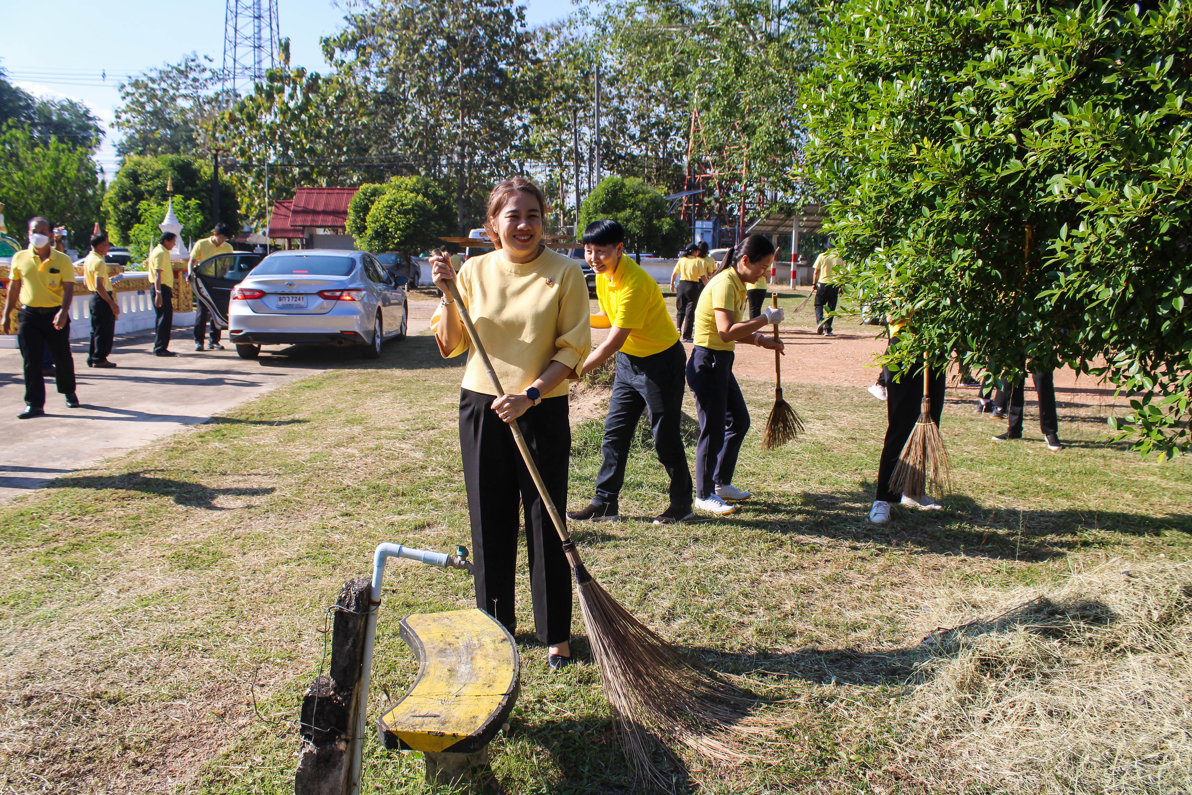 (#)สร้างสรรค์ชุมชน คนพช.น่าน (#) จังหวัดน่าน จัดกิจกรรม รวมพลังสร้างสัปปายะสู่วัดด้วยวิถี 5ส (Big Cleaning Day) เพื่อถวายเป็นพระราชกุศล เนื่องในโอกาสวันเฉลิมพระชนมพรรษา พระบาทสมเด็จพระเจ้าอยู่หัว และพระบรมวงศานุวงศ์ ประจำปี พ.ศ. 2567
