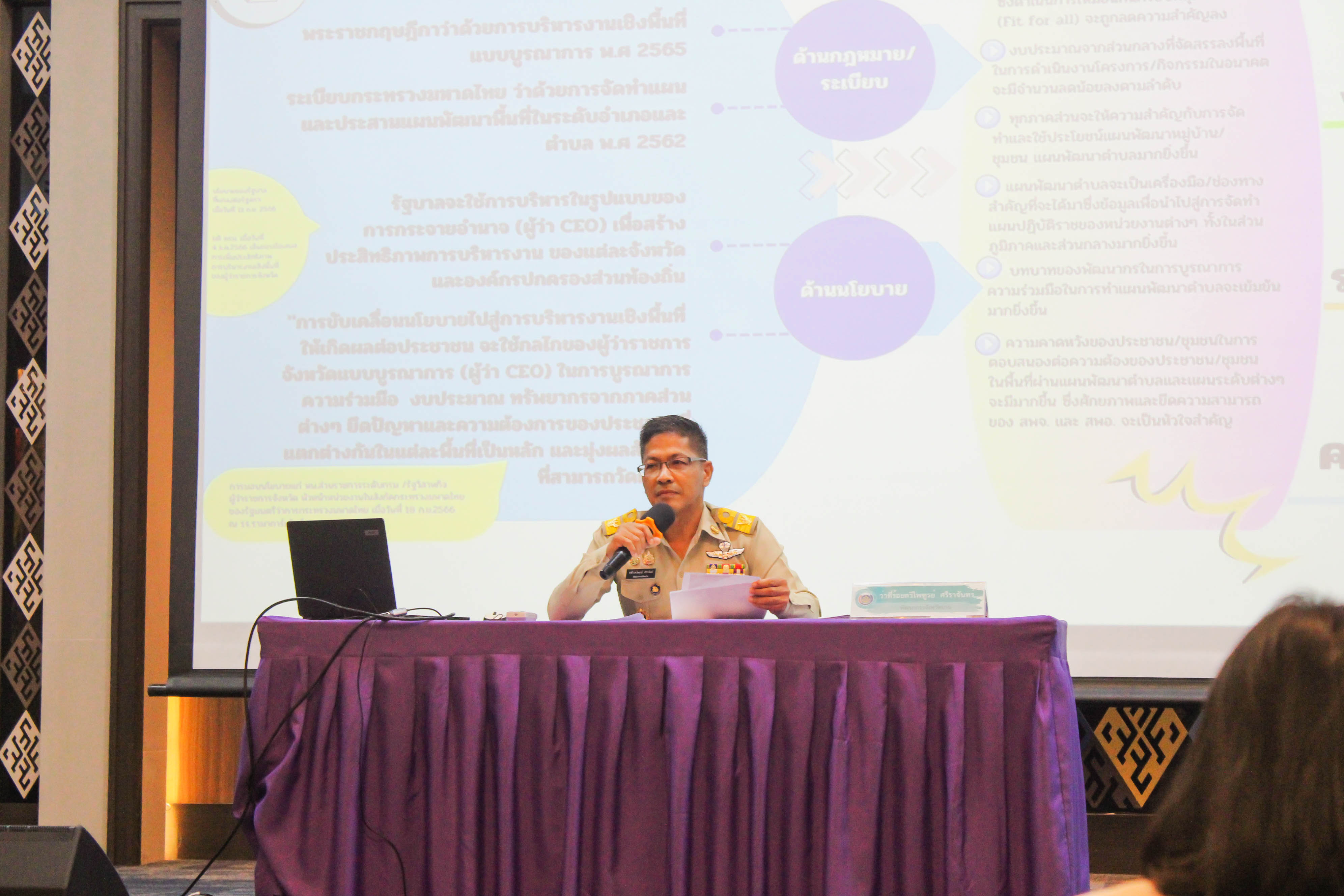 (#)สร้างสรรค์ชุมชน คนพช.น่าน (#) ประชุมชี้แจงแนวทางการขับเคลื่อนการดำเนินกิจกรรมตามแผนการปฏิบัติงานและแผนการใช้จ่ายงบประมาณ ประจำปีงบประมาณ 2568