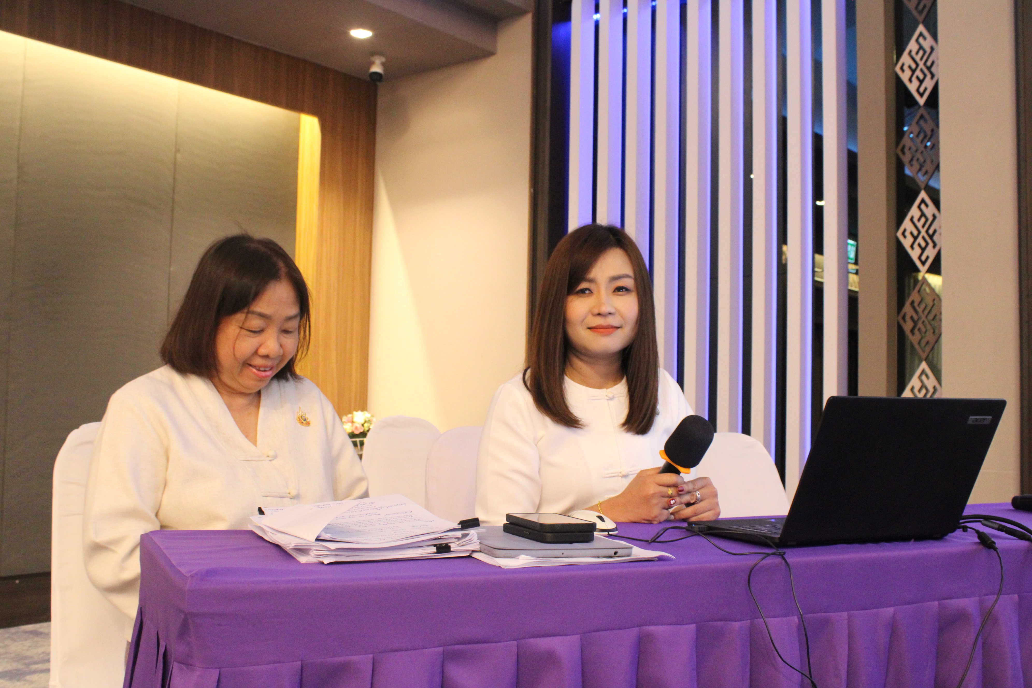 (#)สร้างสรรค์ชุมชน คนพช.น่าน (#) ประชุมชี้แจงแนวทางการขับเคลื่อนการดำเนินกิจกรรมตามแผนการปฏิบัติงานและแผนการใช้จ่ายงบประมาณ ประจำปีงบประมาณ 2568 (วันที่ 2)