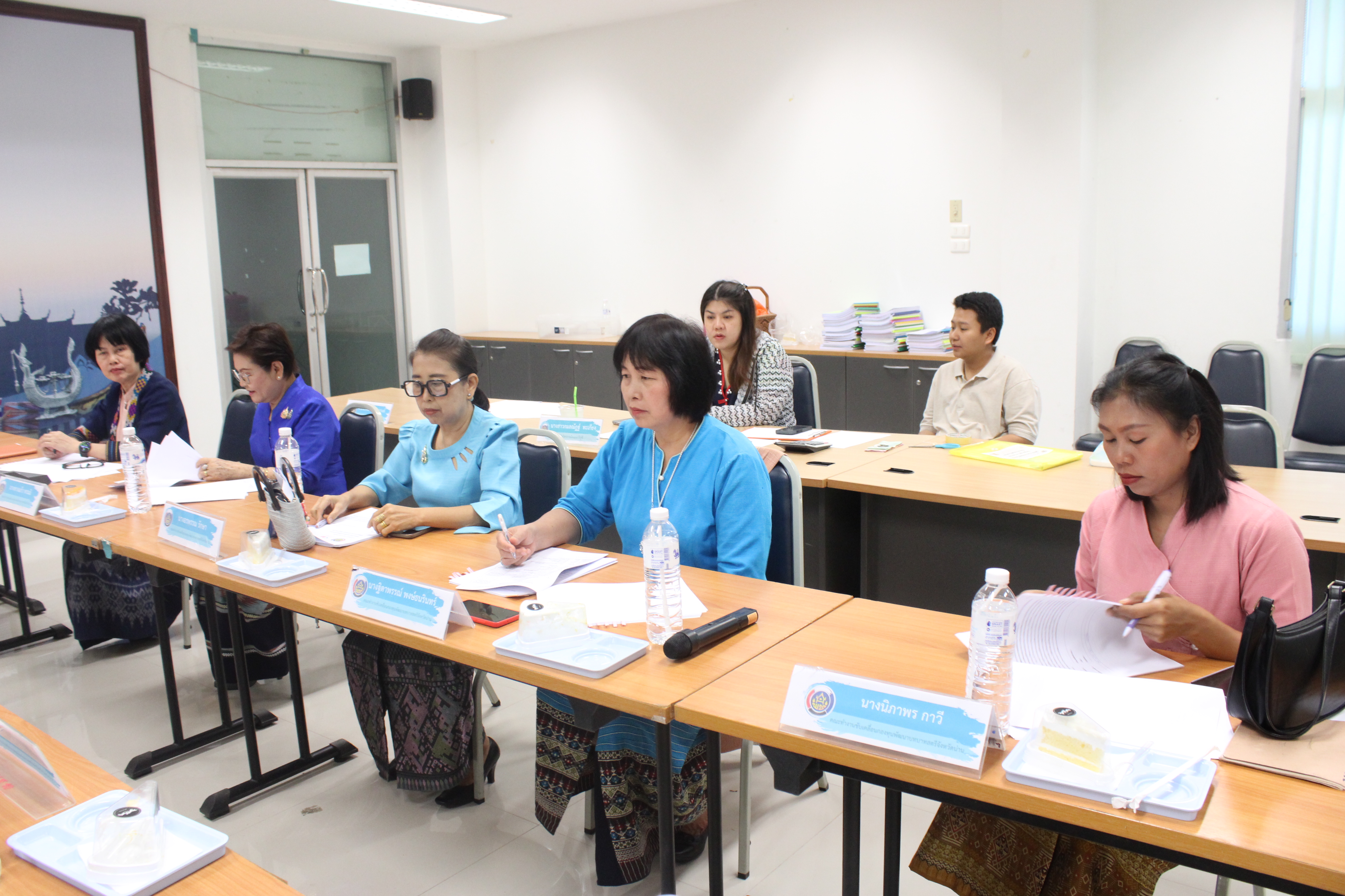 #น่านไม่เนิบ #NAN3FAST พช.น่าน จัดประชุมคณะทำงานขับเคลื่อนกองทุนพัฒนาบทบาทสตรีจังหวัดน่าน ครั้งที่ 9/2567