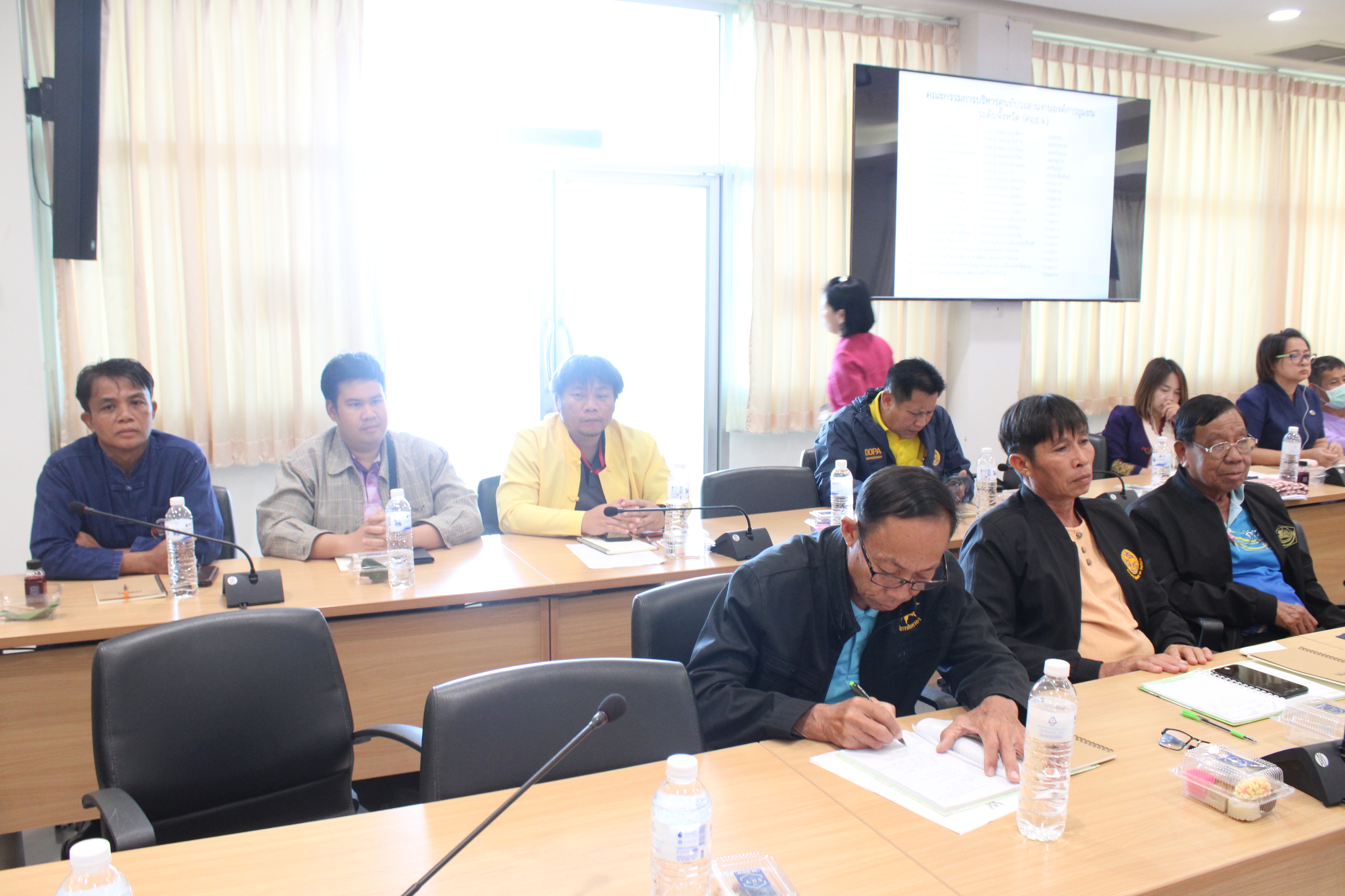 #น่านไม่เนิบ #NAN3FAST พช.น่าน โครงการประชุมเชิงปฏิบัติการเสริมสร้างทักษะคณะกรรมการบริหารศูนย์ประสานงานองค์การชุมชนระดับอำเภอ (ศอช.อ.)