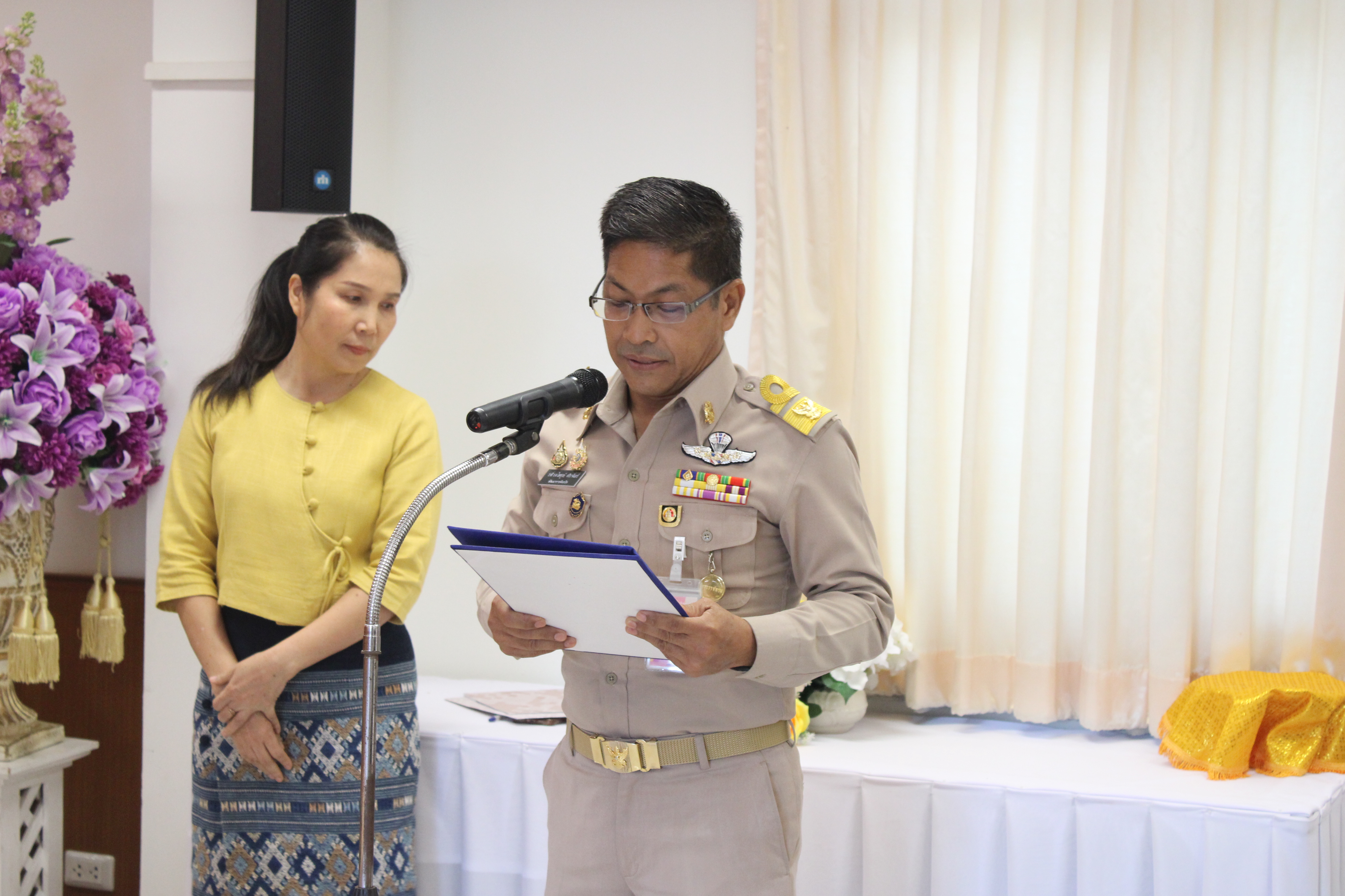 #น่านไม่เนิบ #NAN3FAST “ผู้ว่าฯ น่าน มอบใบประกาศเกียรติคุณผู้ผ่านเข้ารอบประกวดผ้าลายพระราชทาน พร้อมเร่งขับเคลื่อนภารกิจสำคัญของจังหวัด”