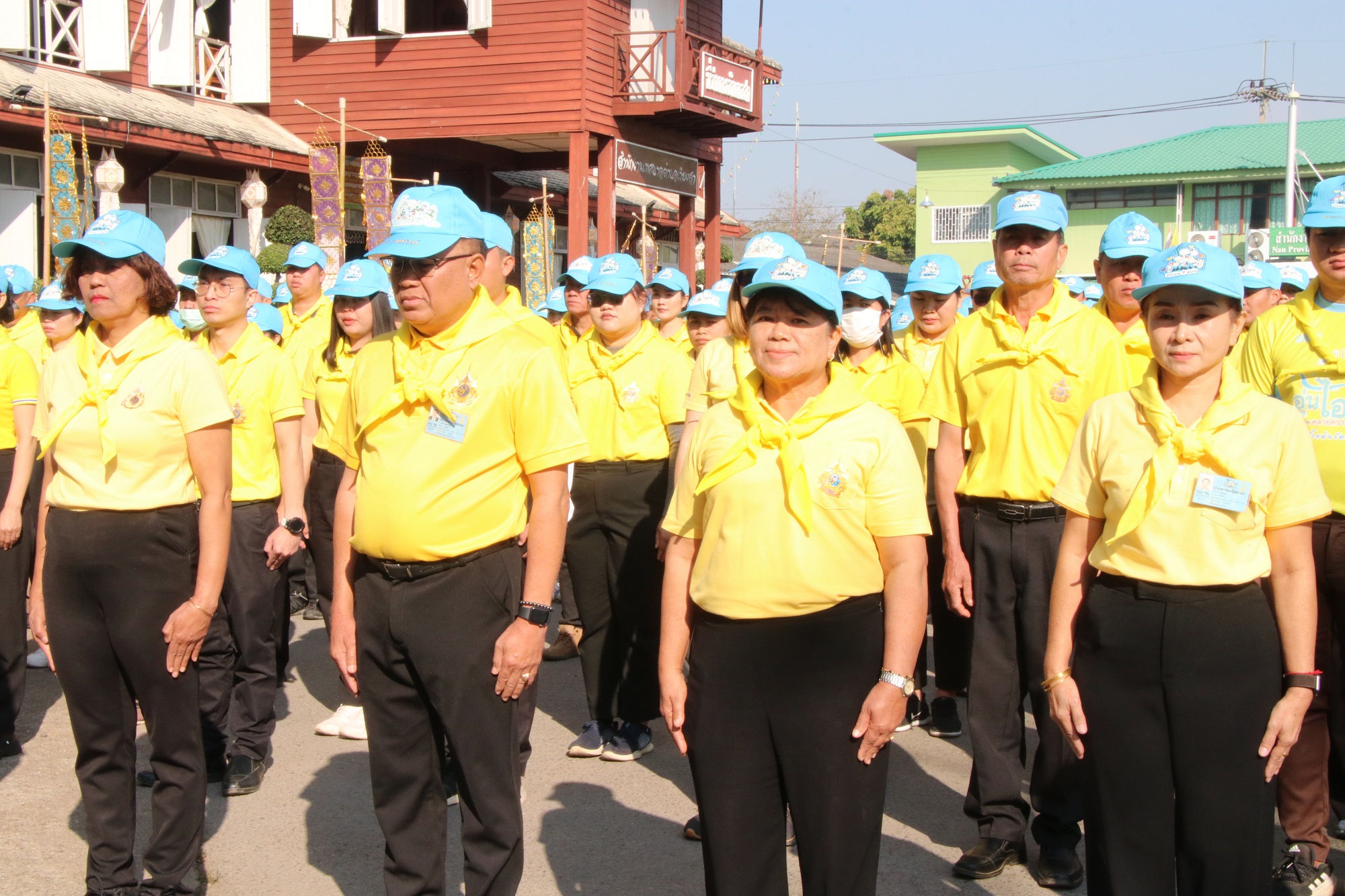 #น่านไม่เนิบ #NAN3FAST พช.น่าน ร่วมกิจกรรมจิตอาสาพัฒนา เฉลิมพระเกียรติพระบาทสมเด็จพระเจ้าอยู่หัว เนื่องในโอกาสพระราชพิธีสมมงคลพระชนมายุเท่าพระบาทสมเด็จพระพุทธยอดฟ้าจุฬาโลกมหาราช สมเด็จพระปฐมบรมกษัตริยาธิราชแห่งพระราชวงศ์จักรี