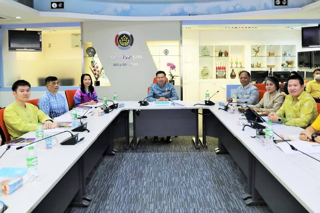 #น่านไม่เนิบ #NAN3FAST พช.น่าน ร่วมประชุมขับเคลื่อนตัวชี้วัดการปฏิบัติราชการ ปี 2568 ผ่านระบบออนไลน์ ขับเคลื่อนงานพัฒนาชุมชนให้บรรลุเป้าหมาย