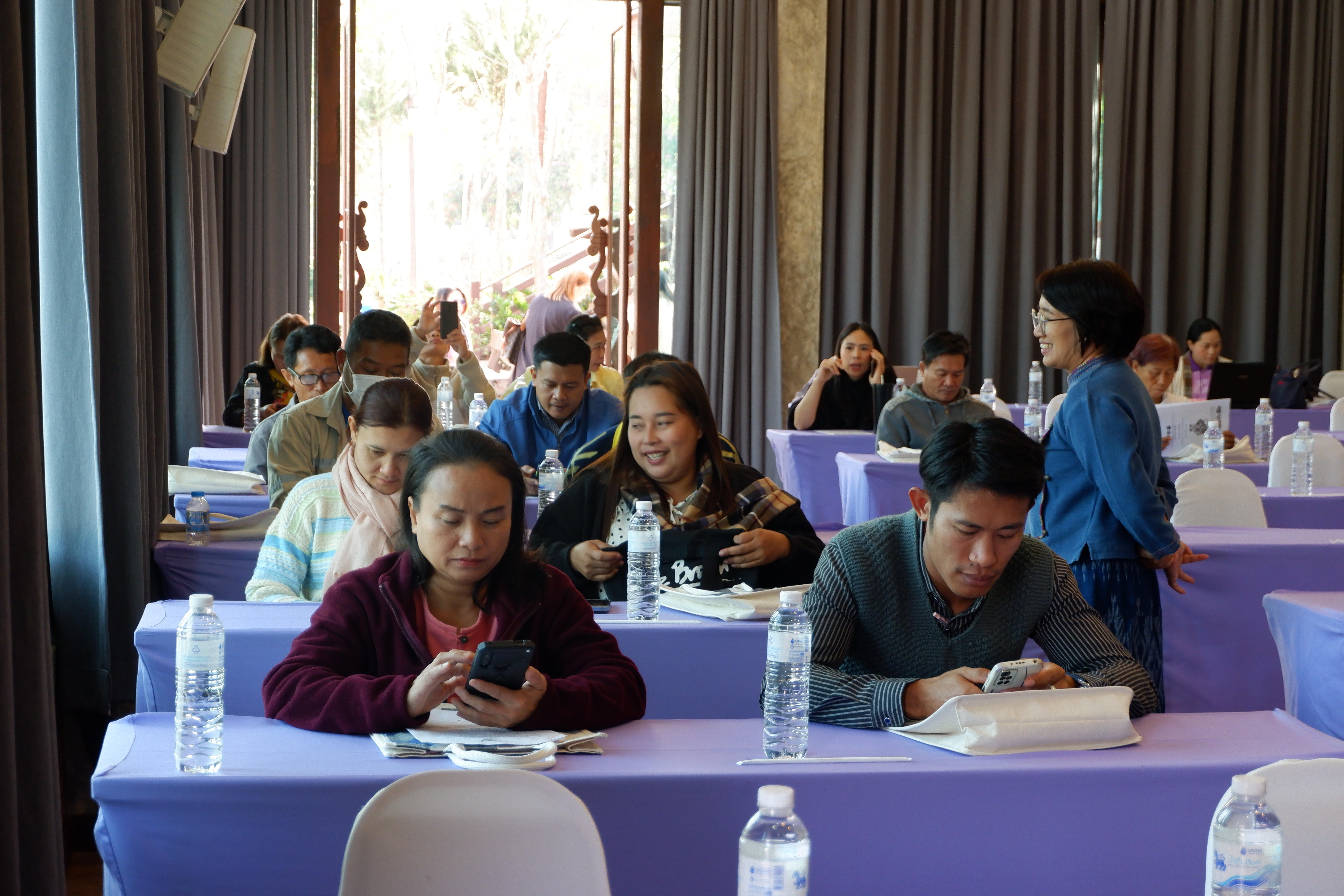 #น่านไม่เนิบ #NAN3FAST พช.น่าน จัดประชุมเชิงปฏิบัติการยกระดับตลาดนัดคนไทยยิ้มได้ มุ่งเชื่อมโยงการท่องเที่ยว-เพิ่มช่องทางการตลาด