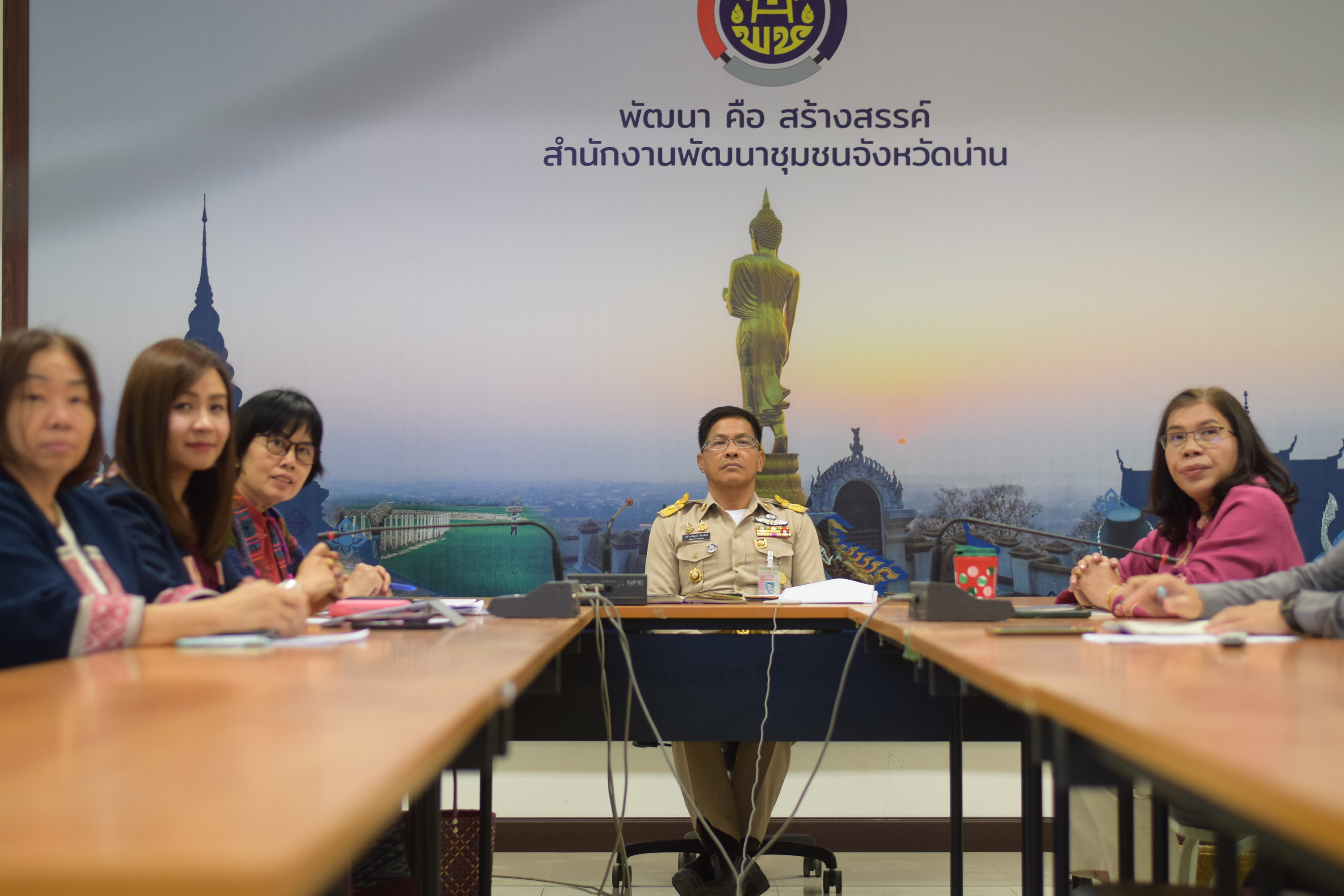 #น่านไม่เนิบ #NAN3FAST “พช.น่าน ร่วมประชุมกรมการพัฒนาชุมชนครั้งที่ 1/2568 รับนโยบายขับเคลื่อนงานพัฒนาชุมชน”