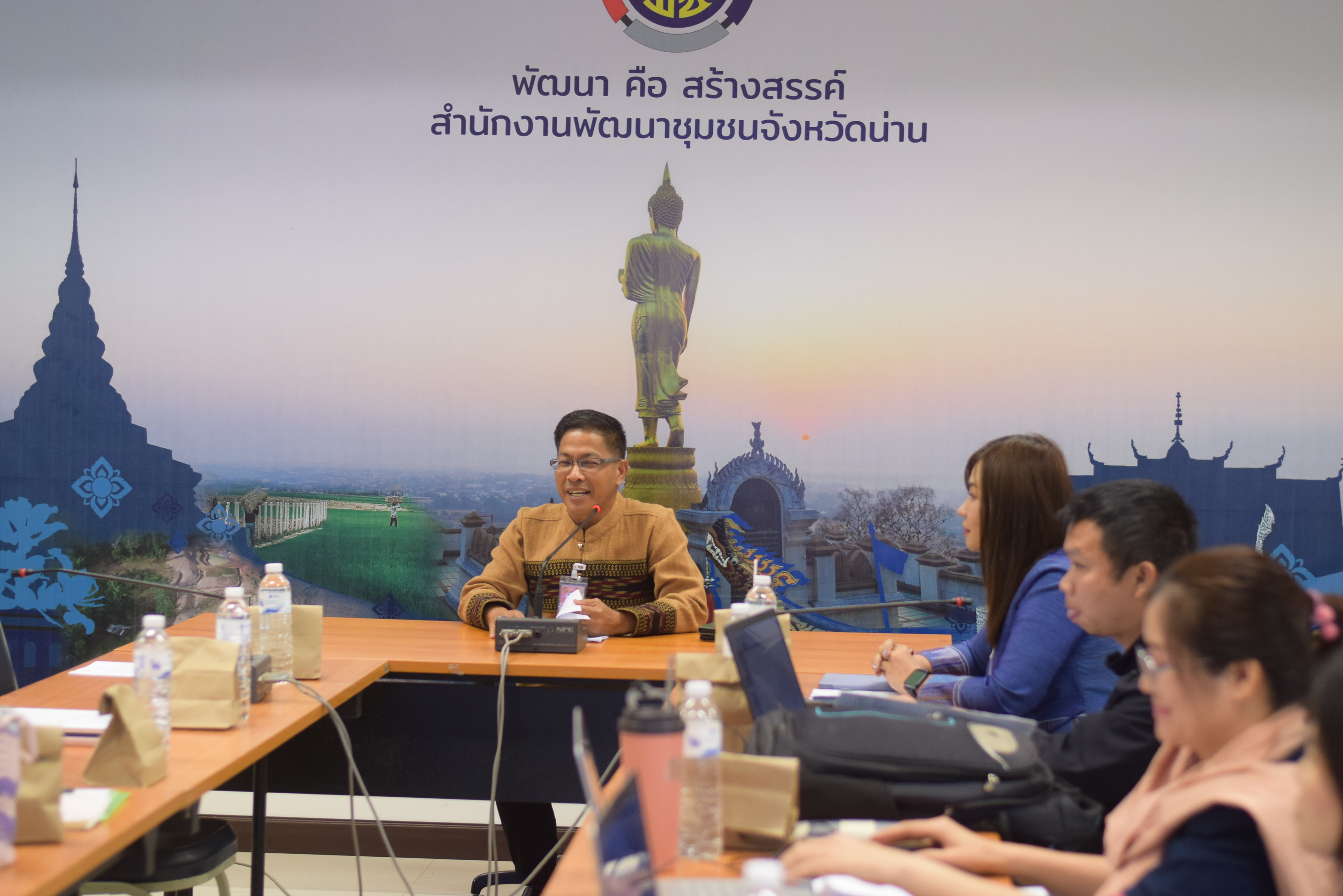 #น่านไม่เนิบ #NAN3FAST พช.น่าน ประชุมคณะทำงานขับเคลื่อนโครงการ พช.น่าน สำนักงานดิจิทัล 4.0 มุ่งสู่เป้าหมาย “พช.น่านงานดี เทคโนโลยีเด่น เป็นองค์กรแห่งความผาสุก”