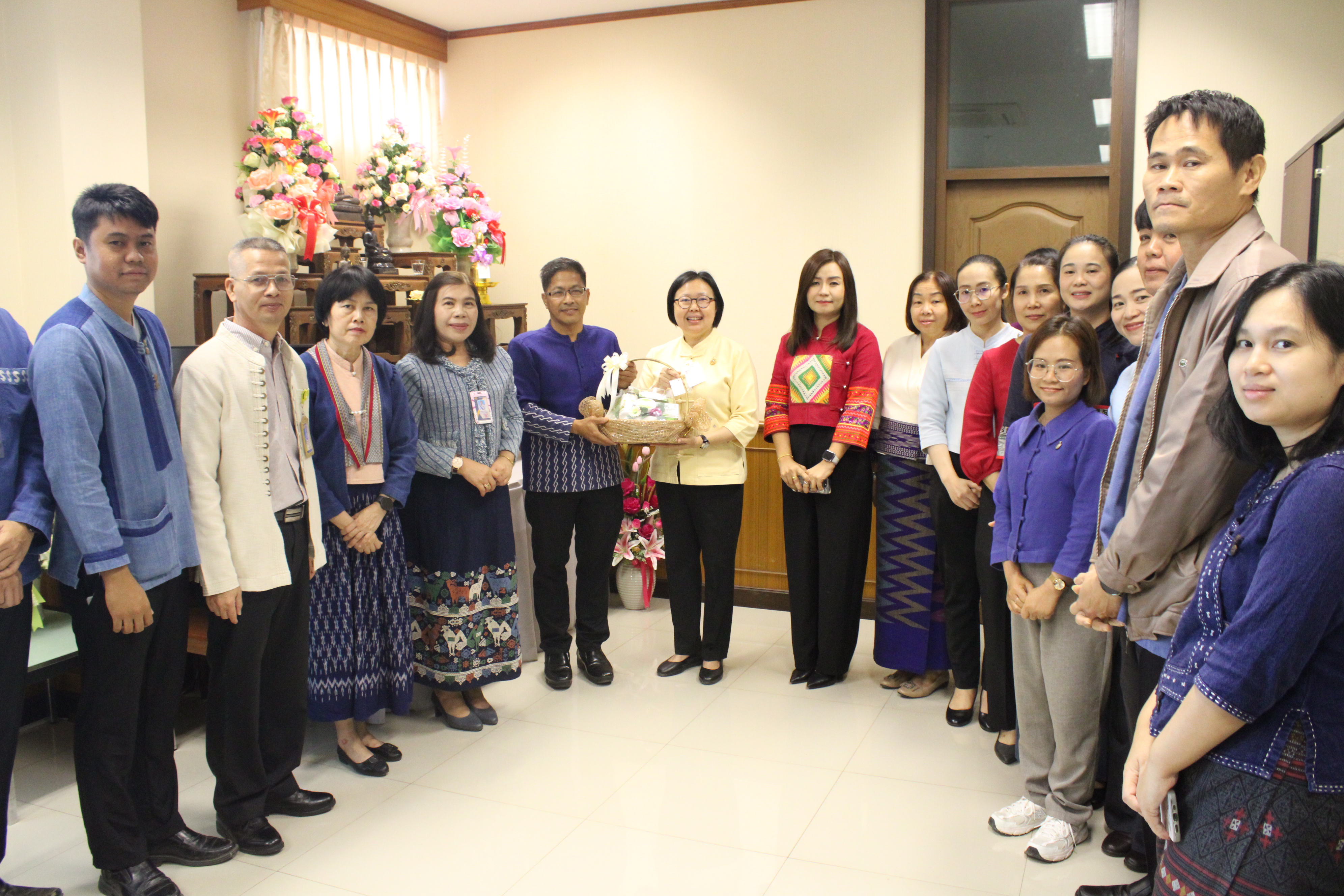 #น่านไม่เนิบ #NAN3FAST พช.น่าน เข้าสวัสดีปีใหม่ผู้บริหารจังหวัด สานสัมพันธ์ มุ่งมั่นพัฒนาชุมชนสู่ความยั่งยืน