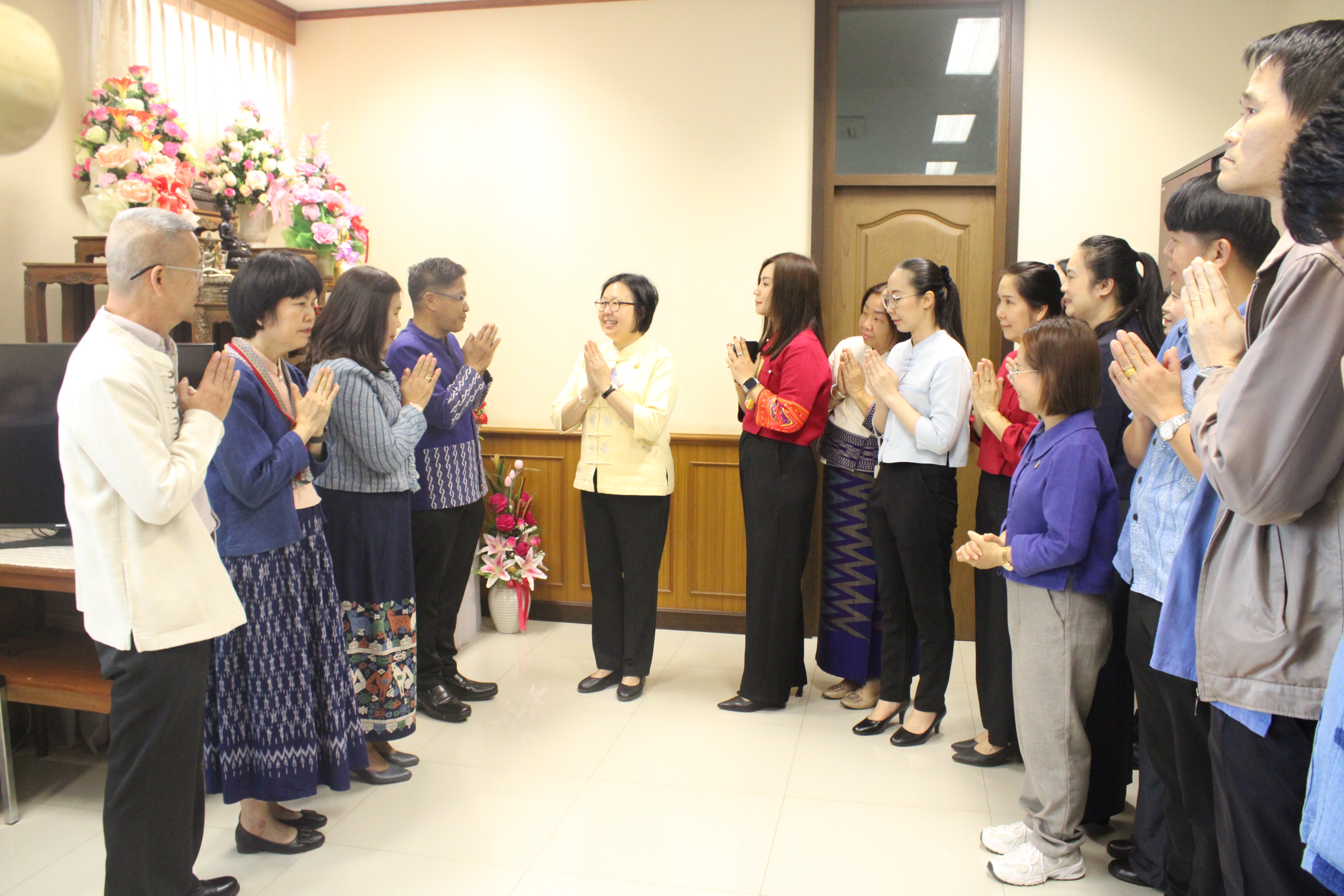 #น่านไม่เนิบ #NAN3FAST พช.น่าน เข้าสวัสดีปีใหม่ผู้บริหารจังหวัด สานสัมพันธ์ มุ่งมั่นพัฒนาชุมชนสู่ความยั่งยืน