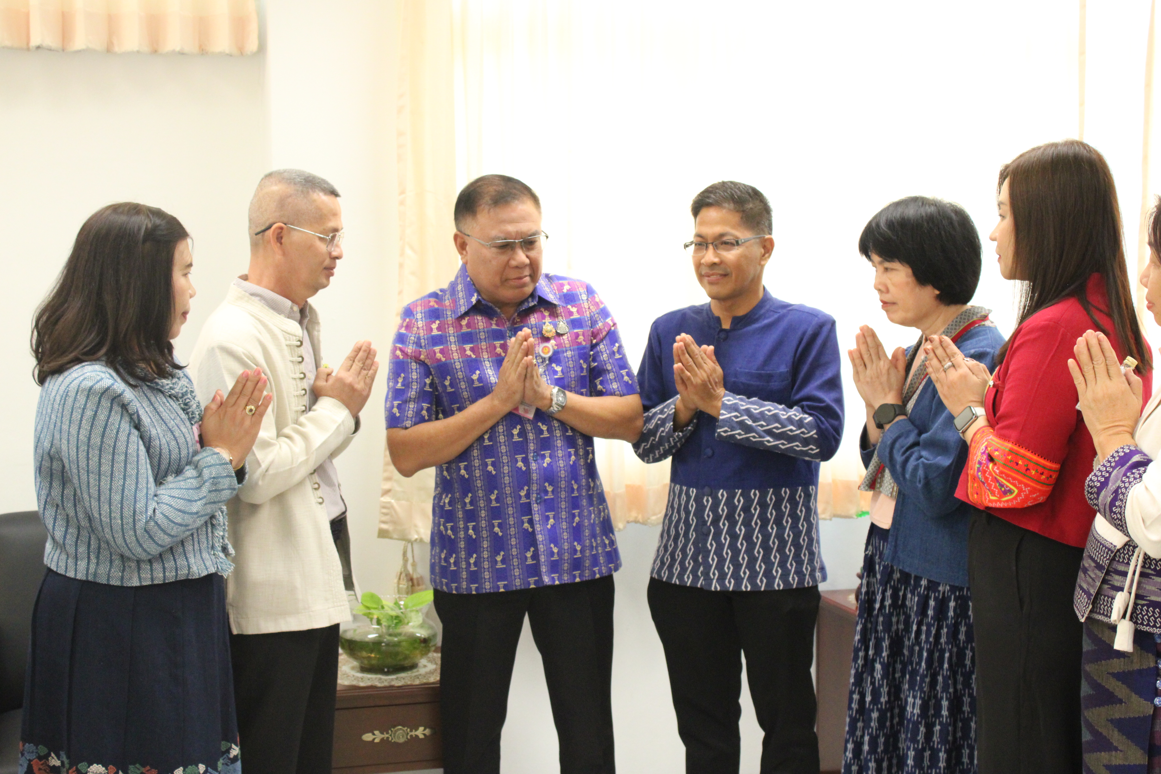 #น่านไม่เนิบ #NAN3FAST พช.น่าน เข้าสวัสดีปีใหม่ผู้บริหารจังหวัด สานสัมพันธ์ มุ่งมั่นพัฒนาชุมชนสู่ความยั่งยืน