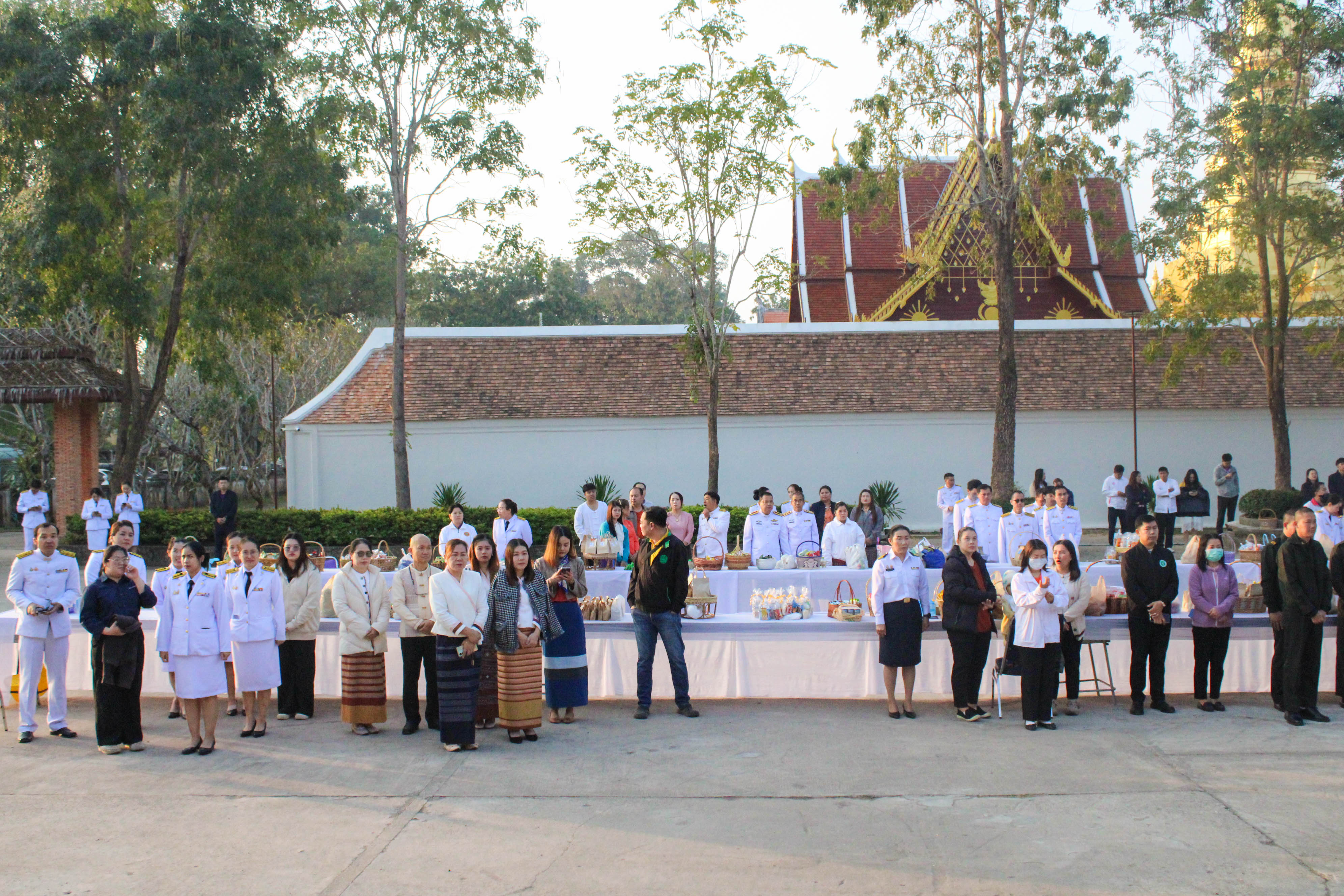 #น่านไม่เนิบ #NAN3FAST พช.น่าน ร่วมพิธีเจริญพระพุทธมนต์และทำบุญตักบาตรถวายพระราชกุศล และพิธีถวายพระพรชัยมงคล สมเด็จพระเจ้าลูกเธอ เจ้าฟ้าสิริวัณณวรี นารีรัตนราชกัญญา เนื่องในโอกาสวันคล้ายวันประสูติ 8 มกราคม 2568