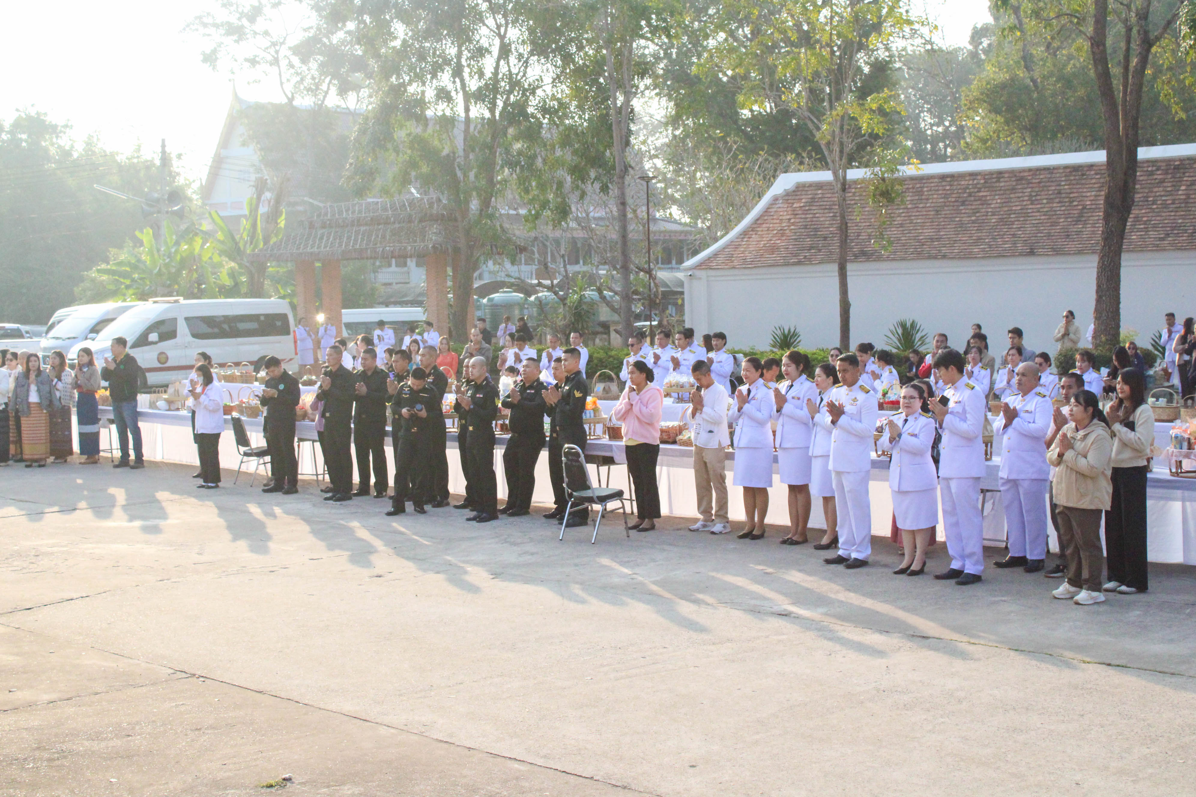 #น่านไม่เนิบ #NAN3FAST พช.น่าน ร่วมพิธีเจริญพระพุทธมนต์และทำบุญตักบาตรถวายพระราชกุศล และพิธีถวายพระพรชัยมงคล สมเด็จพระเจ้าลูกเธอ เจ้าฟ้าสิริวัณณวรี นารีรัตนราชกัญญา เนื่องในโอกาสวันคล้ายวันประสูติ 8 มกราคม 2568