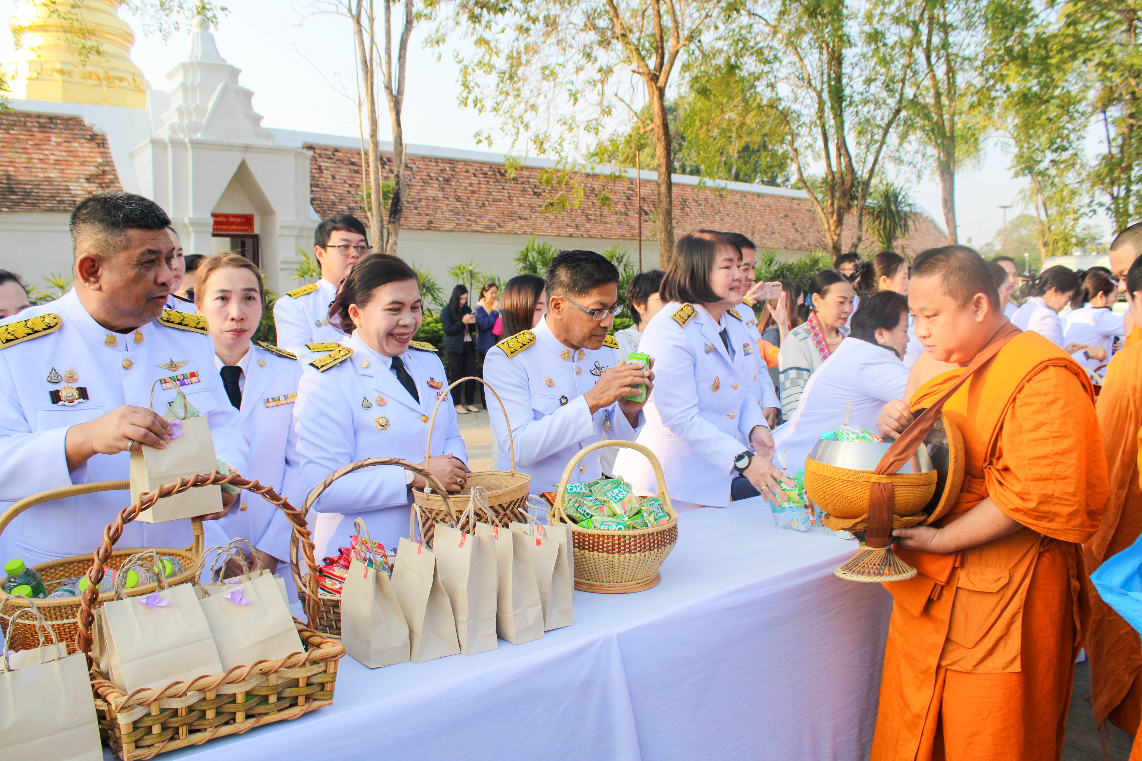 #น่านไม่เนิบ #NAN3FAST พช.น่าน ร่วมพิธีเจริญพระพุทธมนต์และทำบุญตักบาตรถวายพระราชกุศล และพิธีถวายพระพรชัยมงคล สมเด็จพระเจ้าลูกเธอ เจ้าฟ้าสิริวัณณวรี นารีรัตนราชกัญญา เนื่องในโอกาสวันคล้ายวันประสูติ 8 มกราคม 2568