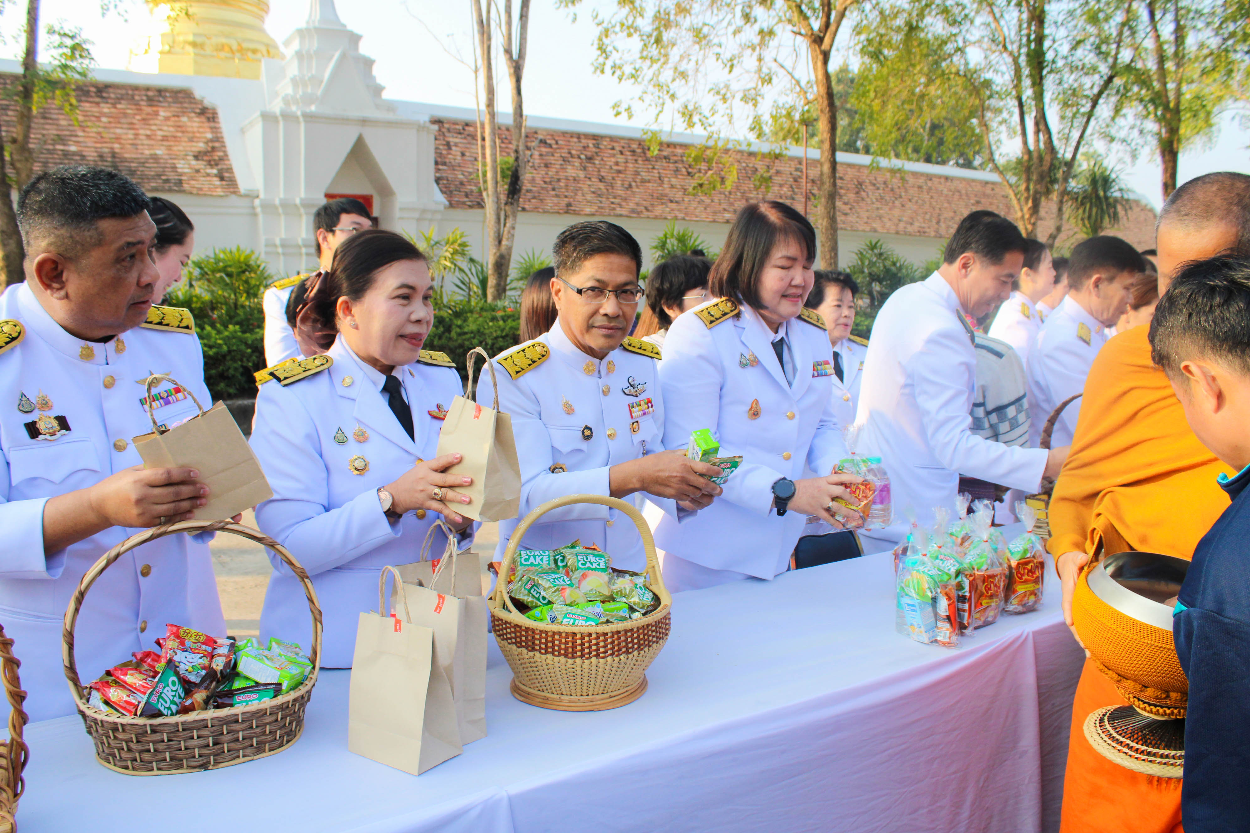 #น่านไม่เนิบ #NAN3FAST พช.น่าน ร่วมพิธีเจริญพระพุทธมนต์และทำบุญตักบาตรถวายพระราชกุศล และพิธีถวายพระพรชัยมงคล สมเด็จพระเจ้าลูกเธอ เจ้าฟ้าสิริวัณณวรี นารีรัตนราชกัญญา เนื่องในโอกาสวันคล้ายวันประสูติ 8 มกราคม 2568