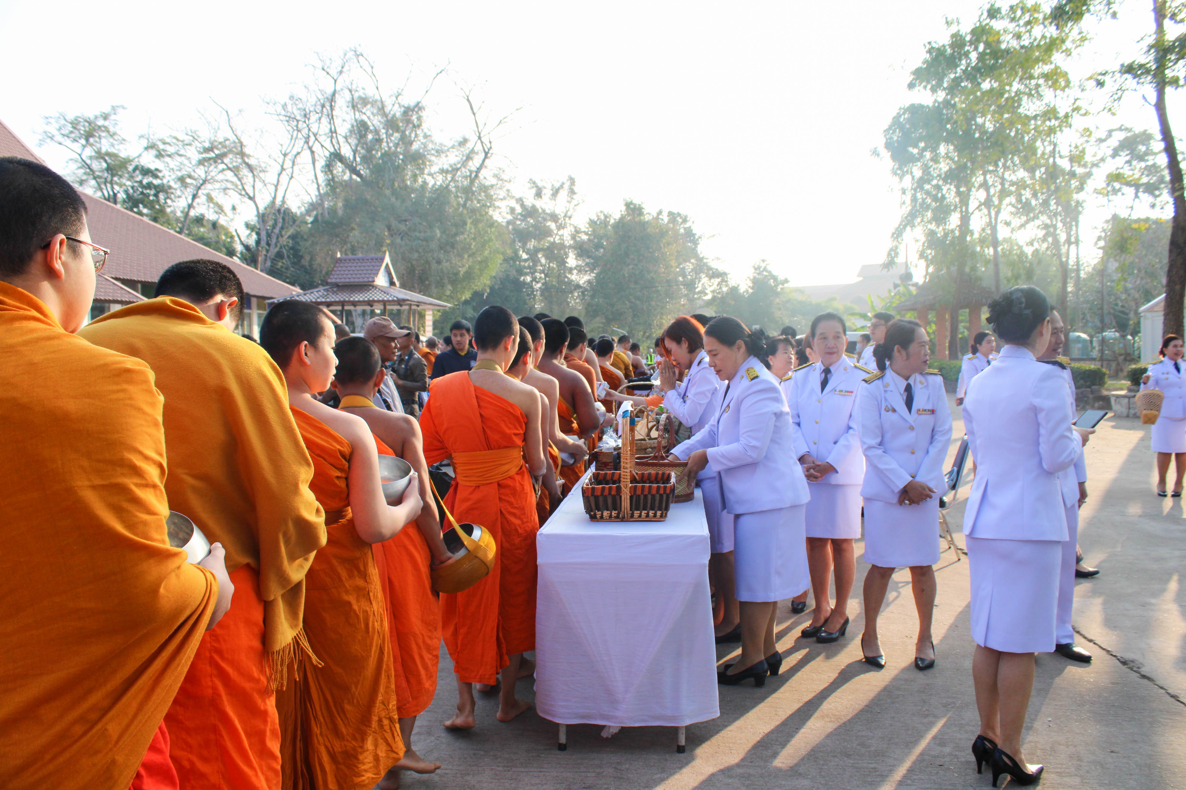 #น่านไม่เนิบ #NAN3FAST พช.น่าน ร่วมพิธีเจริญพระพุทธมนต์และทำบุญตักบาตรถวายพระราชกุศล และพิธีถวายพระพรชัยมงคล สมเด็จพระเจ้าลูกเธอ เจ้าฟ้าสิริวัณณวรี นารีรัตนราชกัญญา เนื่องในโอกาสวันคล้ายวันประสูติ 8 มกราคม 2568