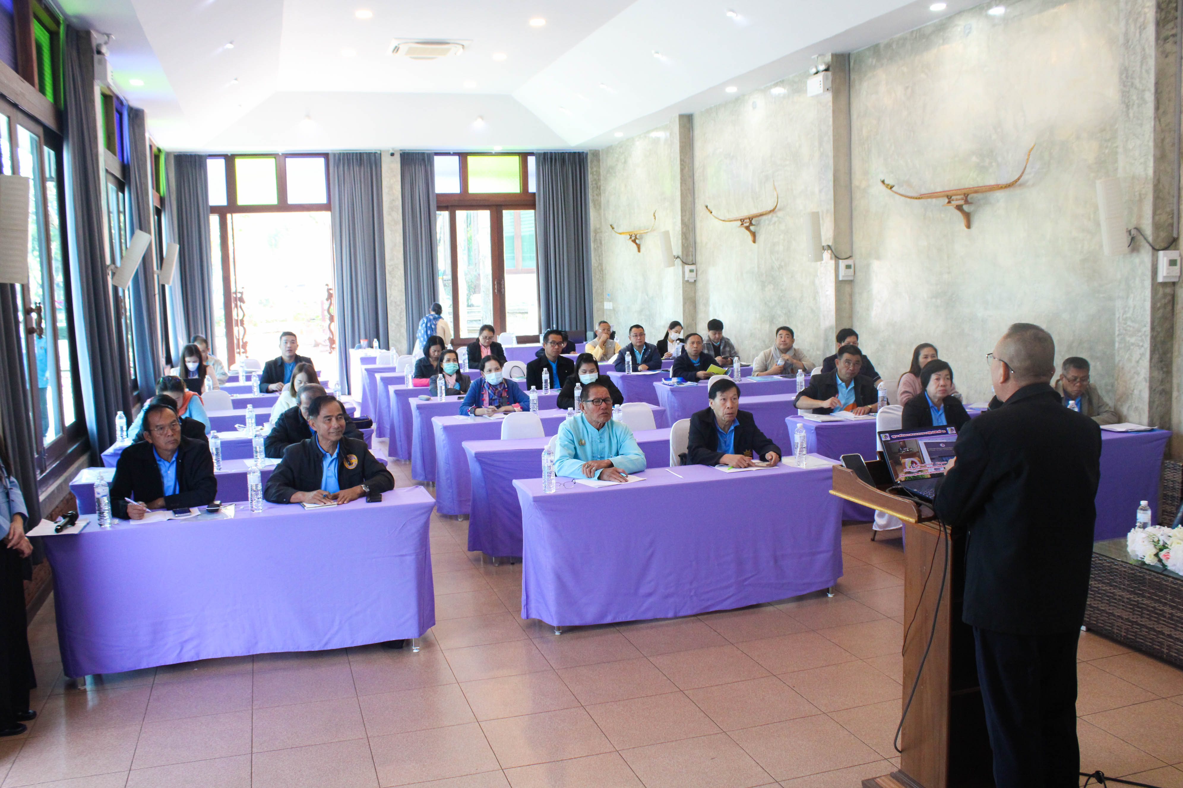 #น่านไม่เนิบ #NAN3FAST พช.น่าน ประชุมเชิงปฏิบัติการคณะกรรมการเครือข่ายกองทุนแม่ของแผ่นดินหนุนเสริมความเข้มแข็ง หมู่บ้าน/ชุมชน สู่การเป็นพื้นที่ปลอดภัยจากยาเสพติด