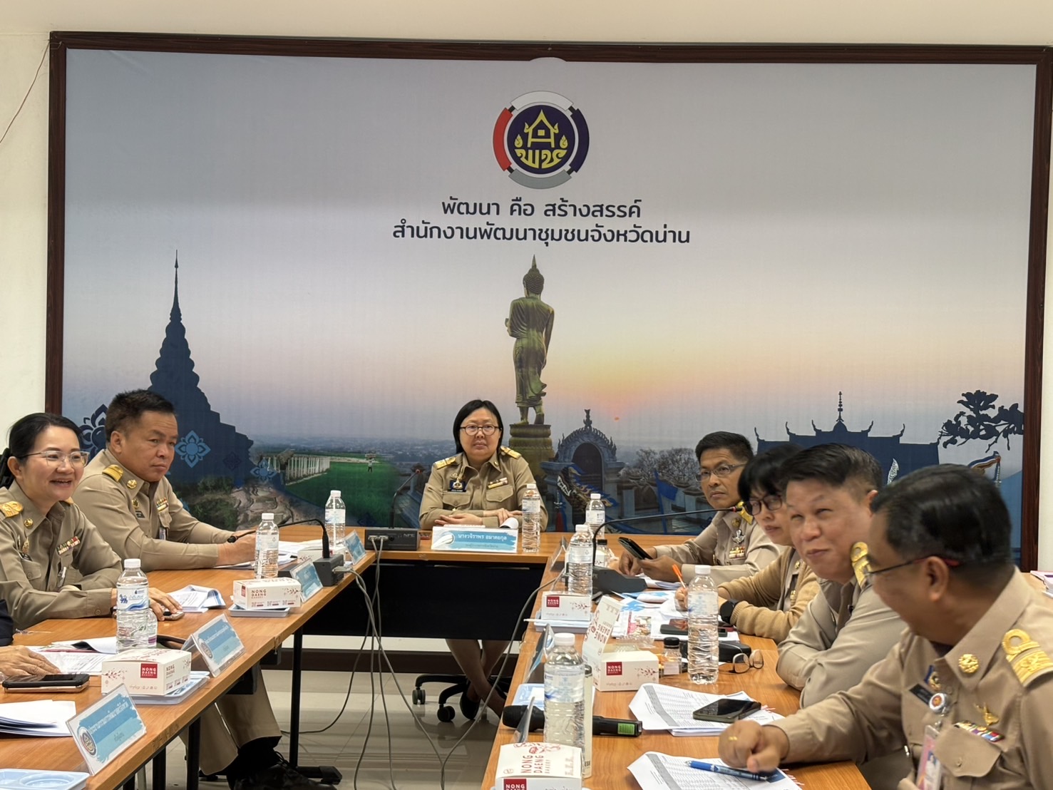 #น่านไม่เนิบ #NAN3FAST “น่านประชุมขับเคลื่อนกองทุนพัฒนาบทบาทสตรี ครั้งที่ 1/2568 เร่งพิจารณาโครงการเงินกู้กว่า 3 ล้านบาท”