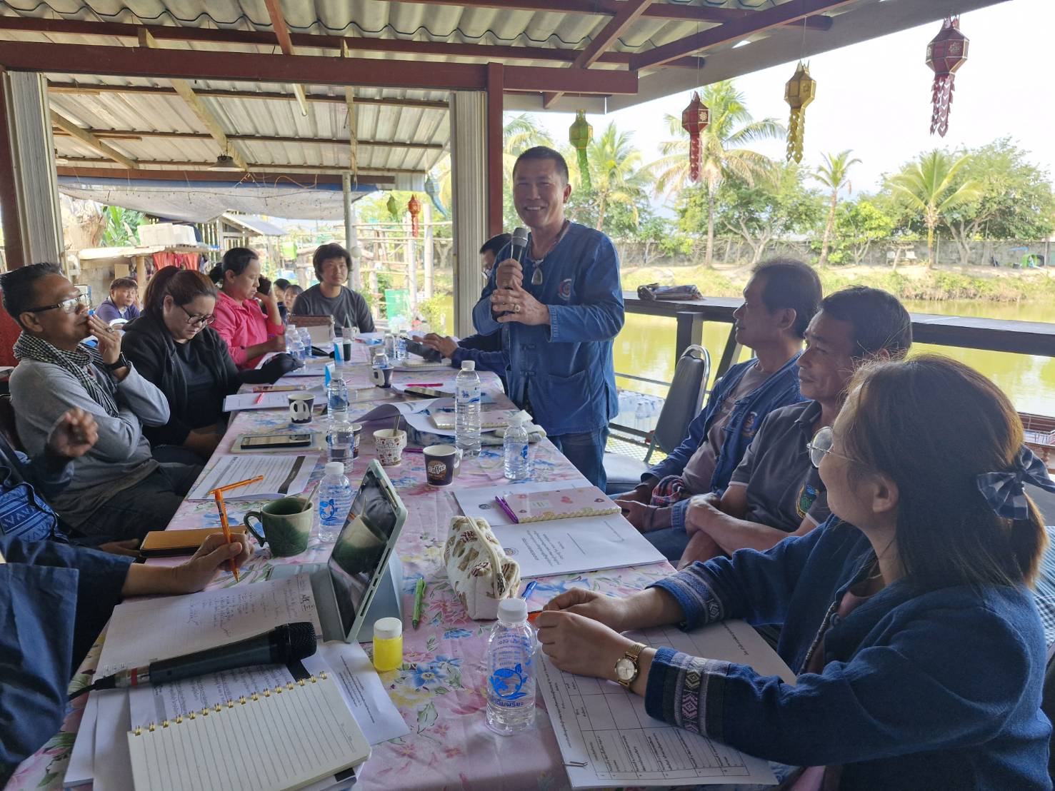 #น่านไม่เนิบ #NAN3FAST พช.น่าน ประชุมเชิงปฏิบัติการสนับสนุนการขับเคลื่อนเครือข่ายศูนย์เรียนรู้การพัฒนาคุณภาพชีวิตตามหลักทฤษฎีใหม่ ประยุกต์สู่ “โคก หนอง นา” ระดับจังหวัด