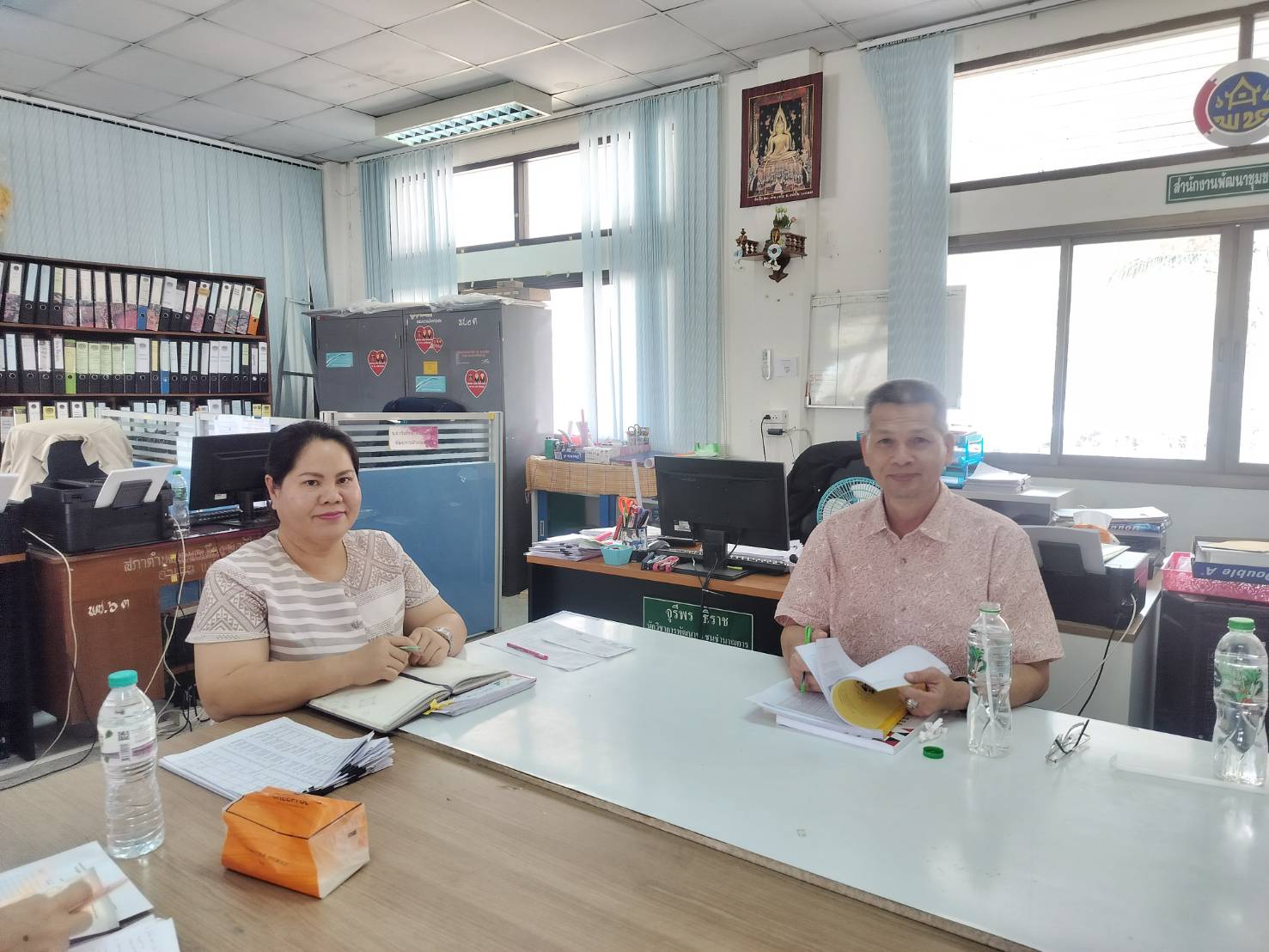 #น่านไม่เนิบ #NAN3FAST พช.น่าน เดินหน้าขับเคลื่อนงานพัฒนาชุมชนเชิงรุก ติดตาม และสนับสนุนกิจกรรมงานพัฒนาชุมชนของสำนักงานพัฒนาชุมชนอำเภอแม่จริมและอำเภอสันติสุข