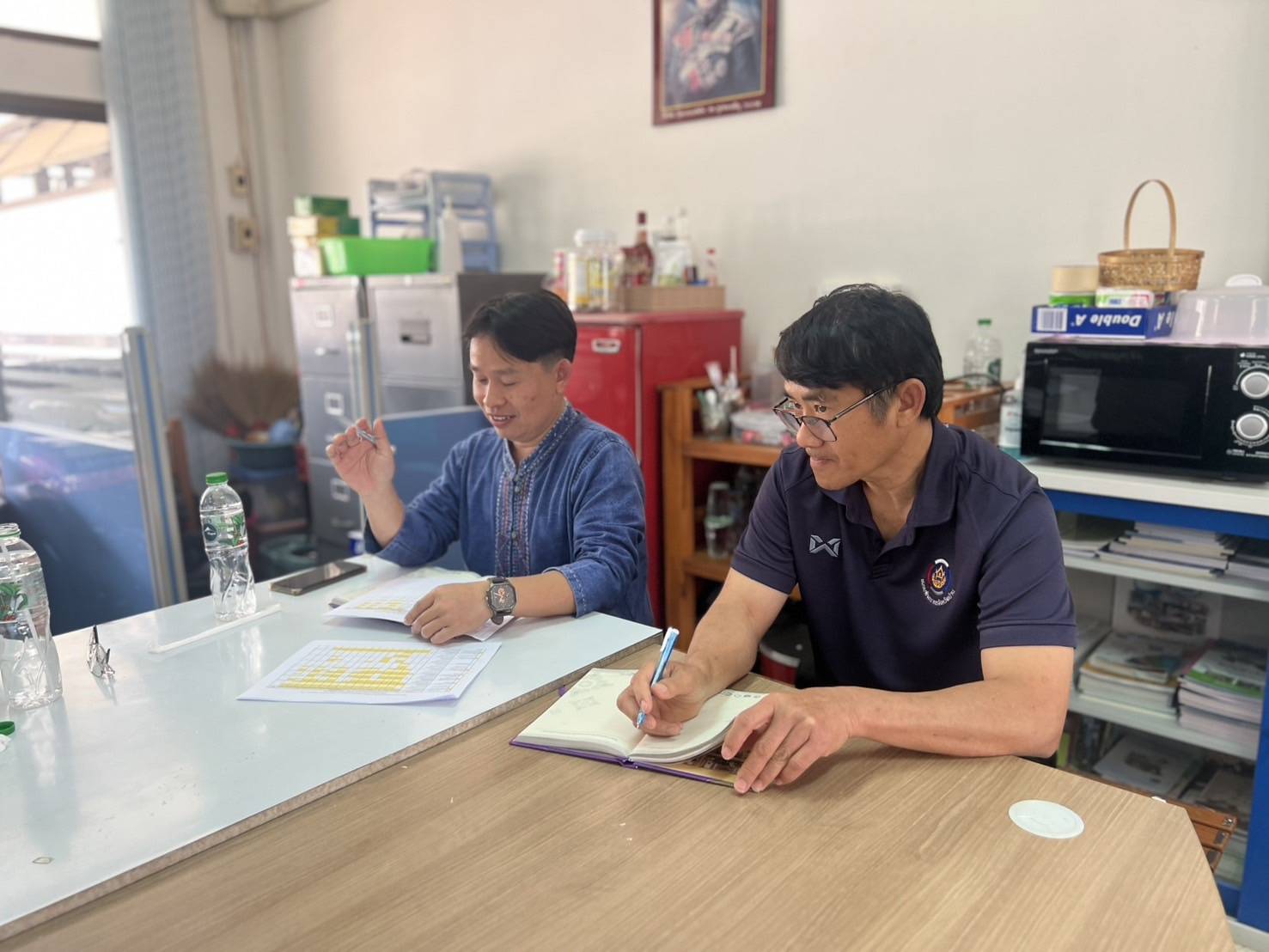 #น่านไม่เนิบ #NAN3FAST พช.น่าน เดินหน้าขับเคลื่อนงานพัฒนาชุมชนเชิงรุก ติดตาม และสนับสนุนกิจกรรมงานพัฒนาชุมชนของสำนักงานพัฒนาชุมชนอำเภอแม่จริมและอำเภอสันติสุข