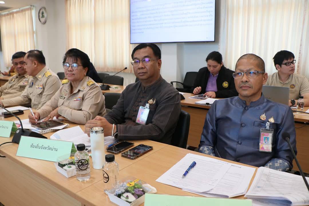 #น่านไม่เนิบ #NAN3FAST ผู้ตรวจราชการกระทรวงมหาดไทยลงพื้นที่น่าน รับฟังรายงานผลการขับเคลื่อนงานสำคัญ พช.น่าน รายงานความก้าวหน้าด้านการพัฒนาสตรีและสร้างอาชีพ
